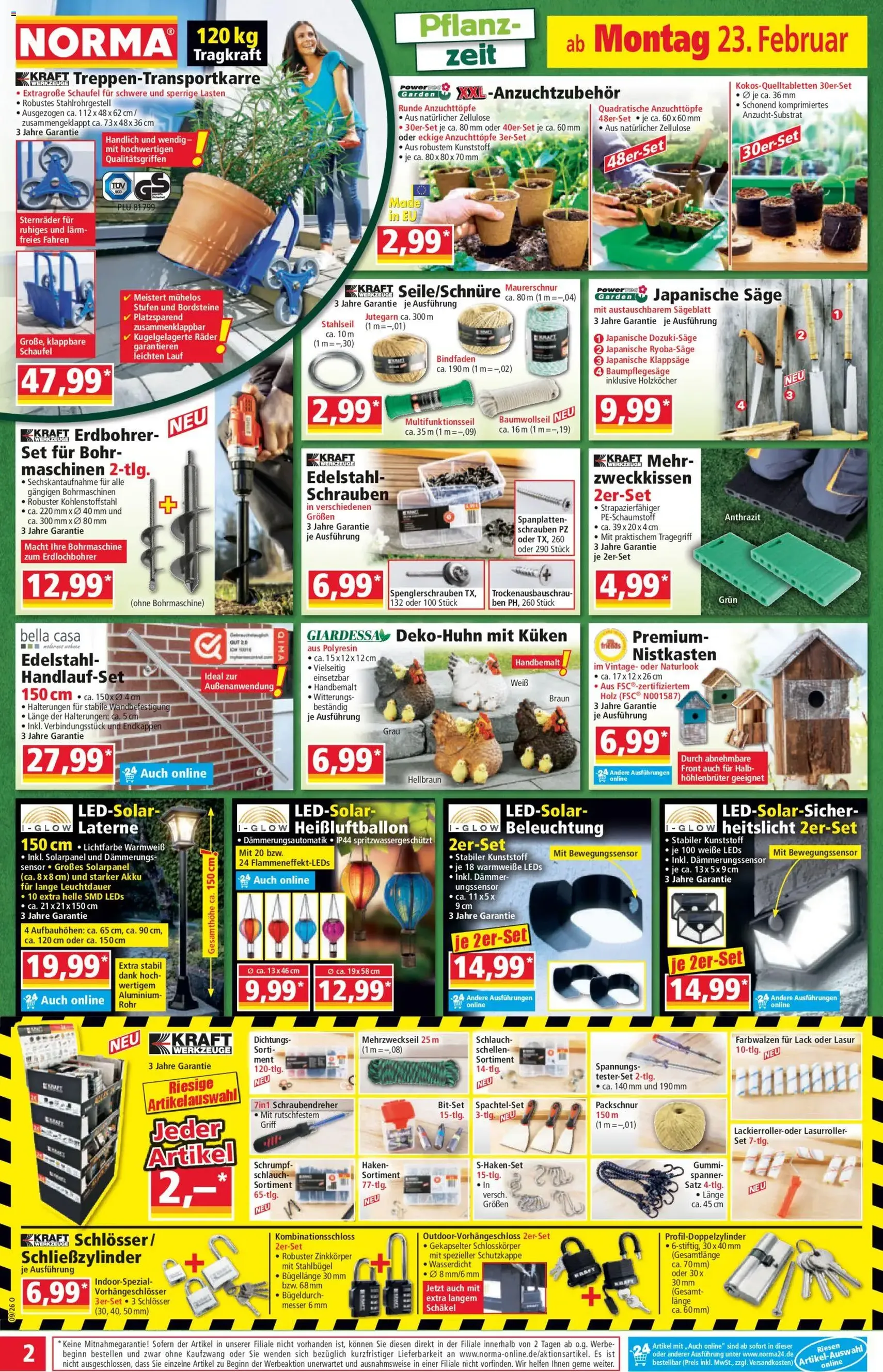 Norma Prospekt - Gültiger Prospekt ab 23.02.2026, Seite 2 von insgesamt 20