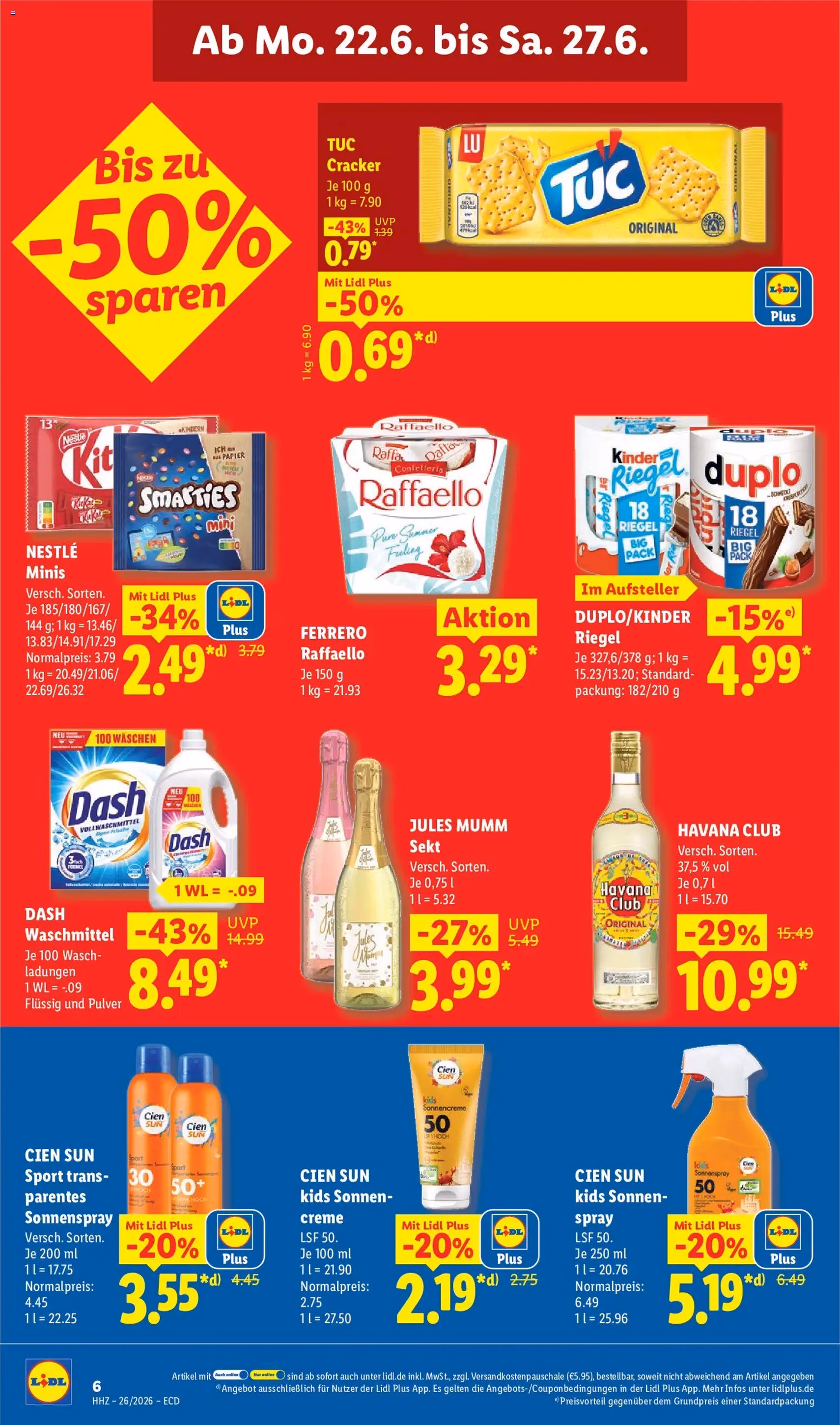 Lidl Prospekt - Gültiger Prospekt ab 22.06.2026, Seite 16 von insgesamt 70