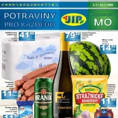 Jip leták - náhled letáku platný od 01.07.2026