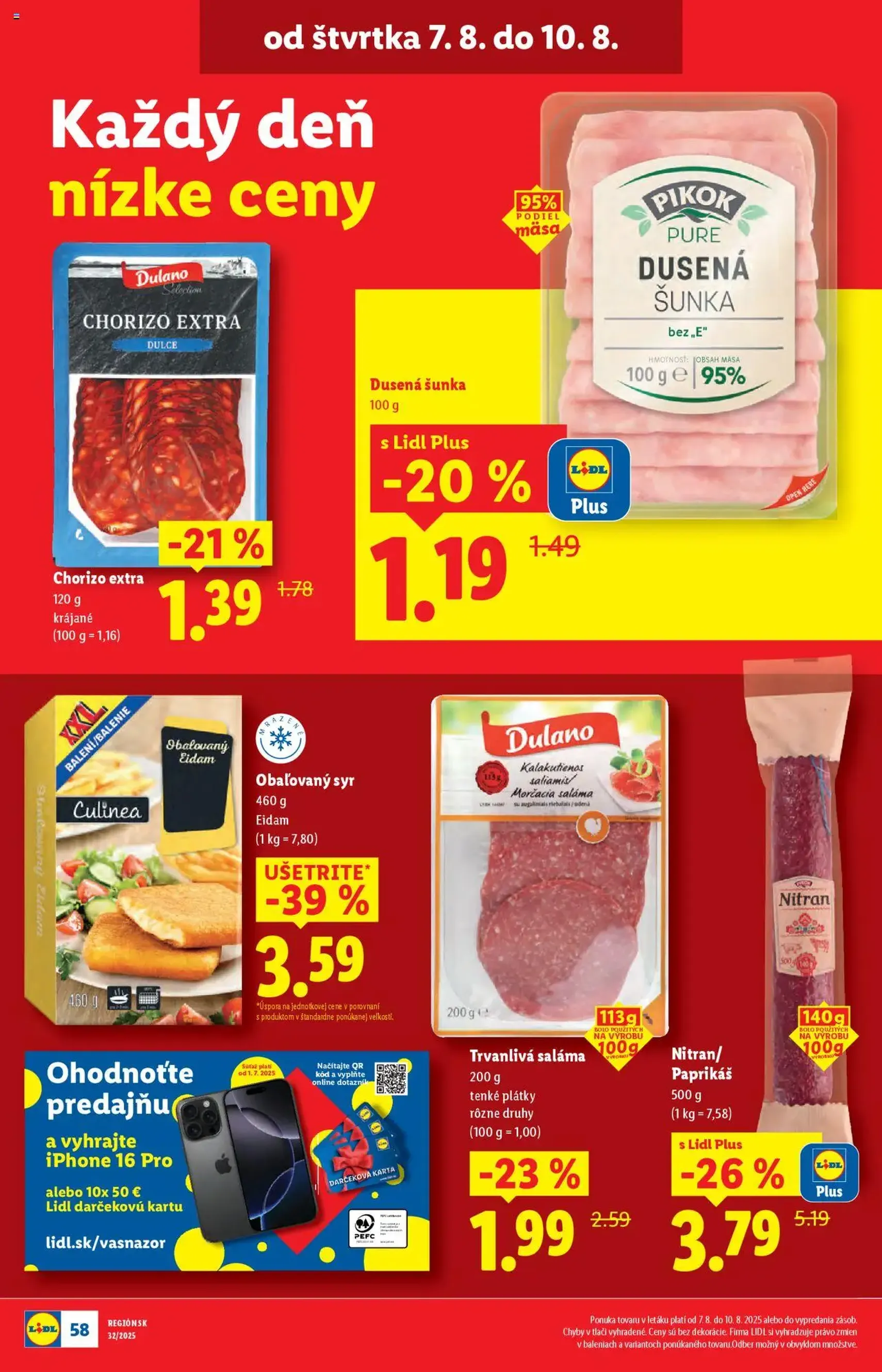 Lidl leták - platný leták od 04.08.2025 strana 64 z 98