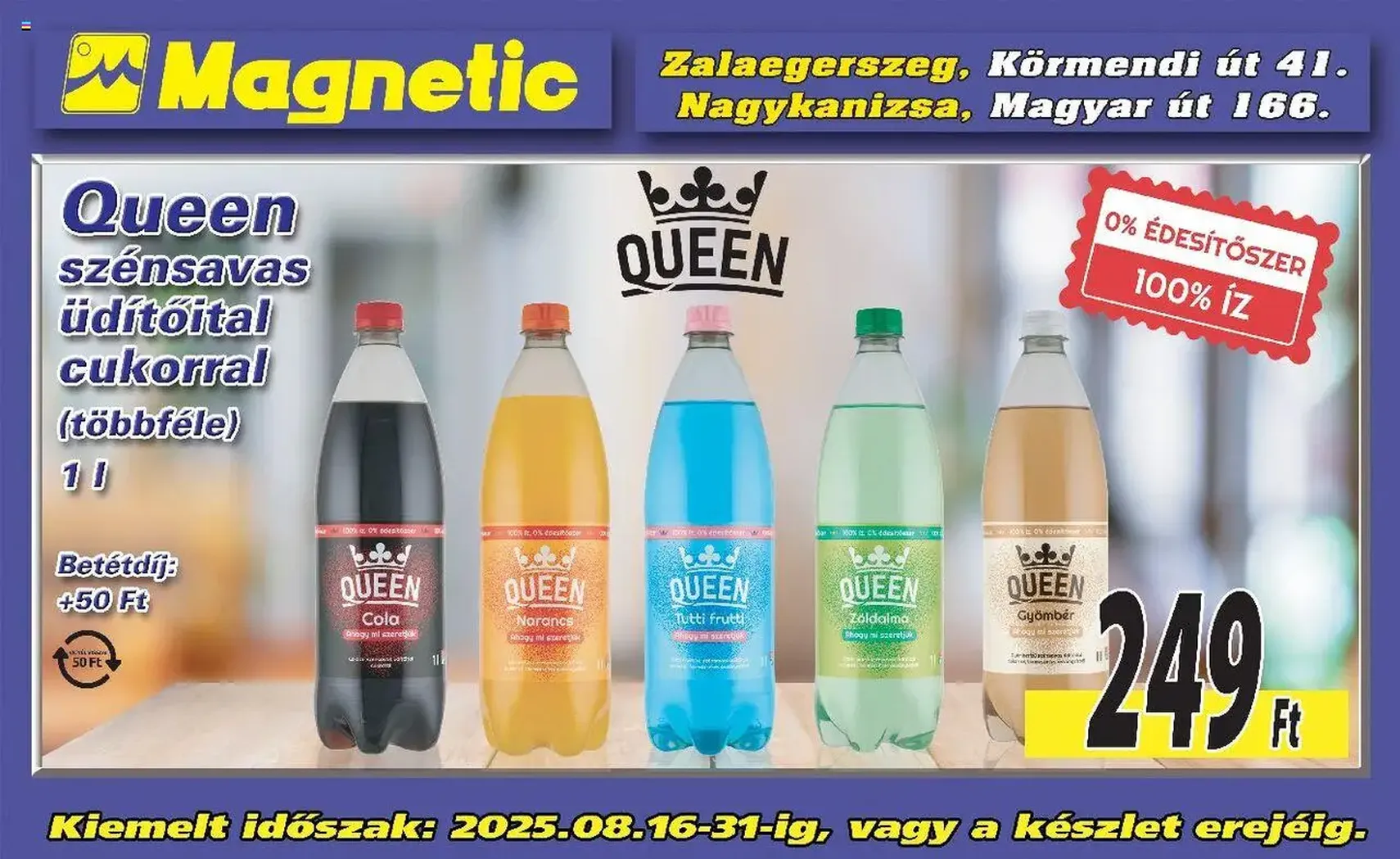 Magnetic - Óriásplakátok - 2025.08.16. érvényes szórólap 1 oldal 3 oldalból