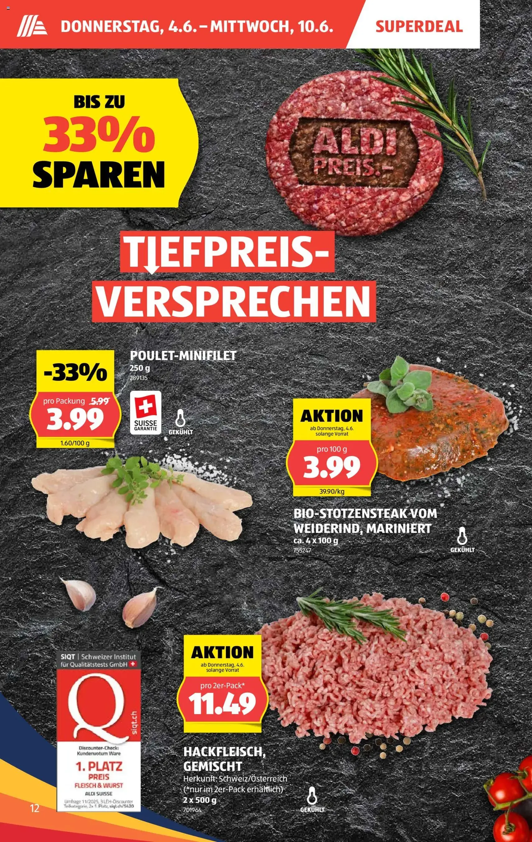 Aldi aktionen - Gültiger Prospekt ab 04.06.2026, Seite 12 von insgesamt 39