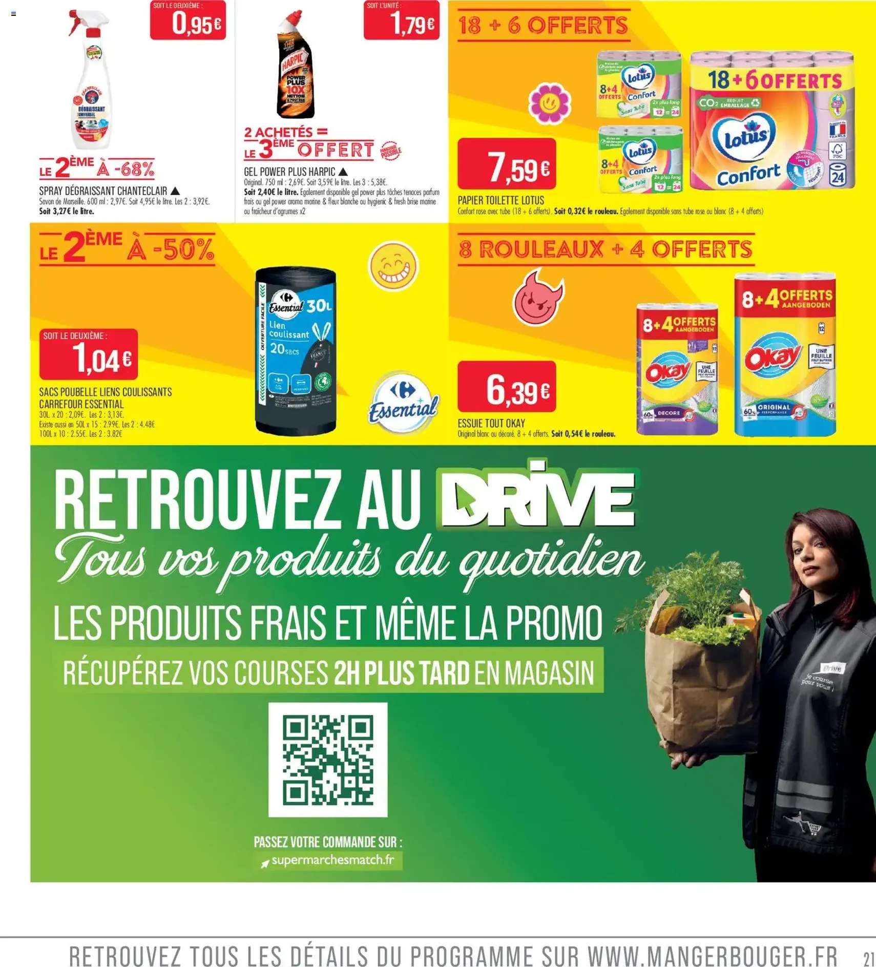 Match Supermarché catalogue - brochure valable à partir du 16/06/2026, page 21 sur 24