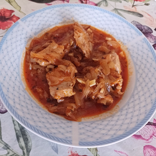 Previsualización de la receta La receta de atún encebollado como de la abuela