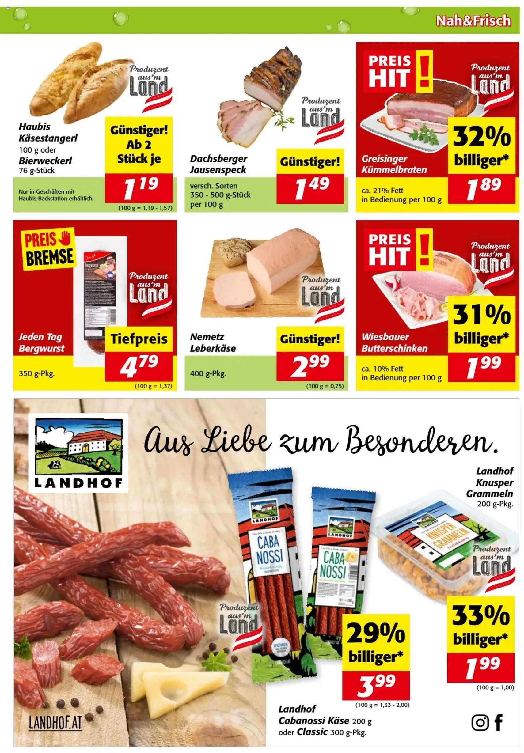 Nah und Frisch Flugblatt - Gültiger Prospekt ab 09.09.2026, Seite 3 von insgesamt 8