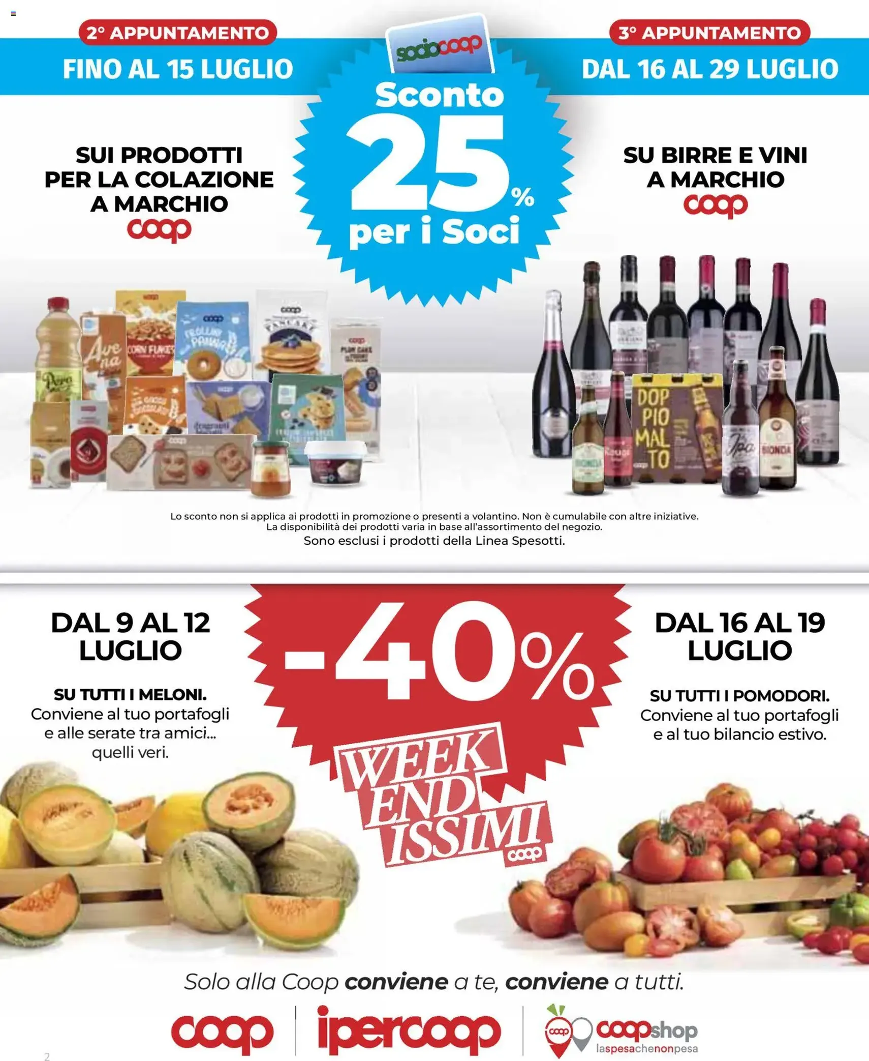 COOP volantino - volantino valido dal 09/07/2026 pagina 2 di 24