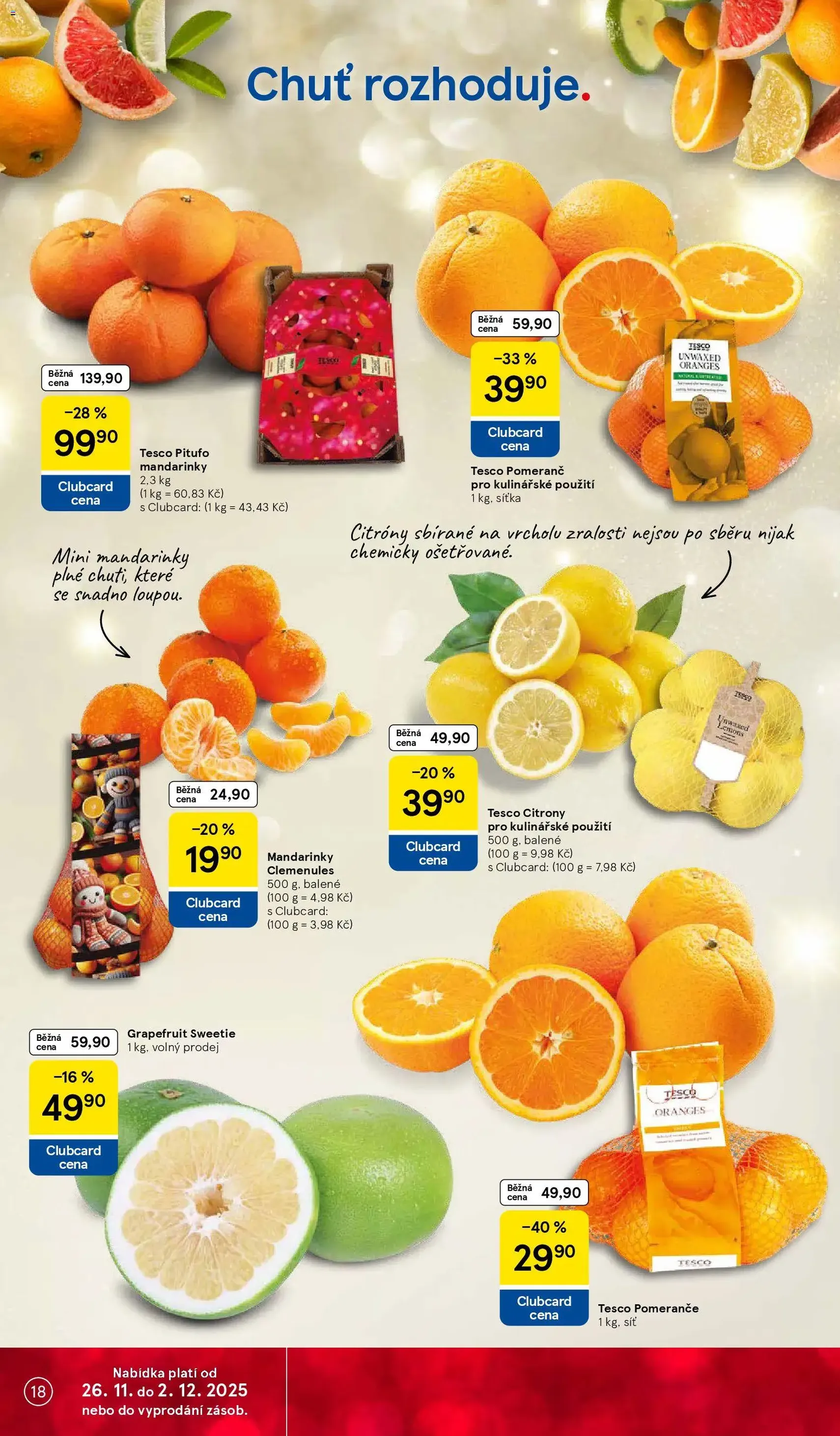 Tesco Black Friday - platný leták od 26.11.2025 strana 18 z 40