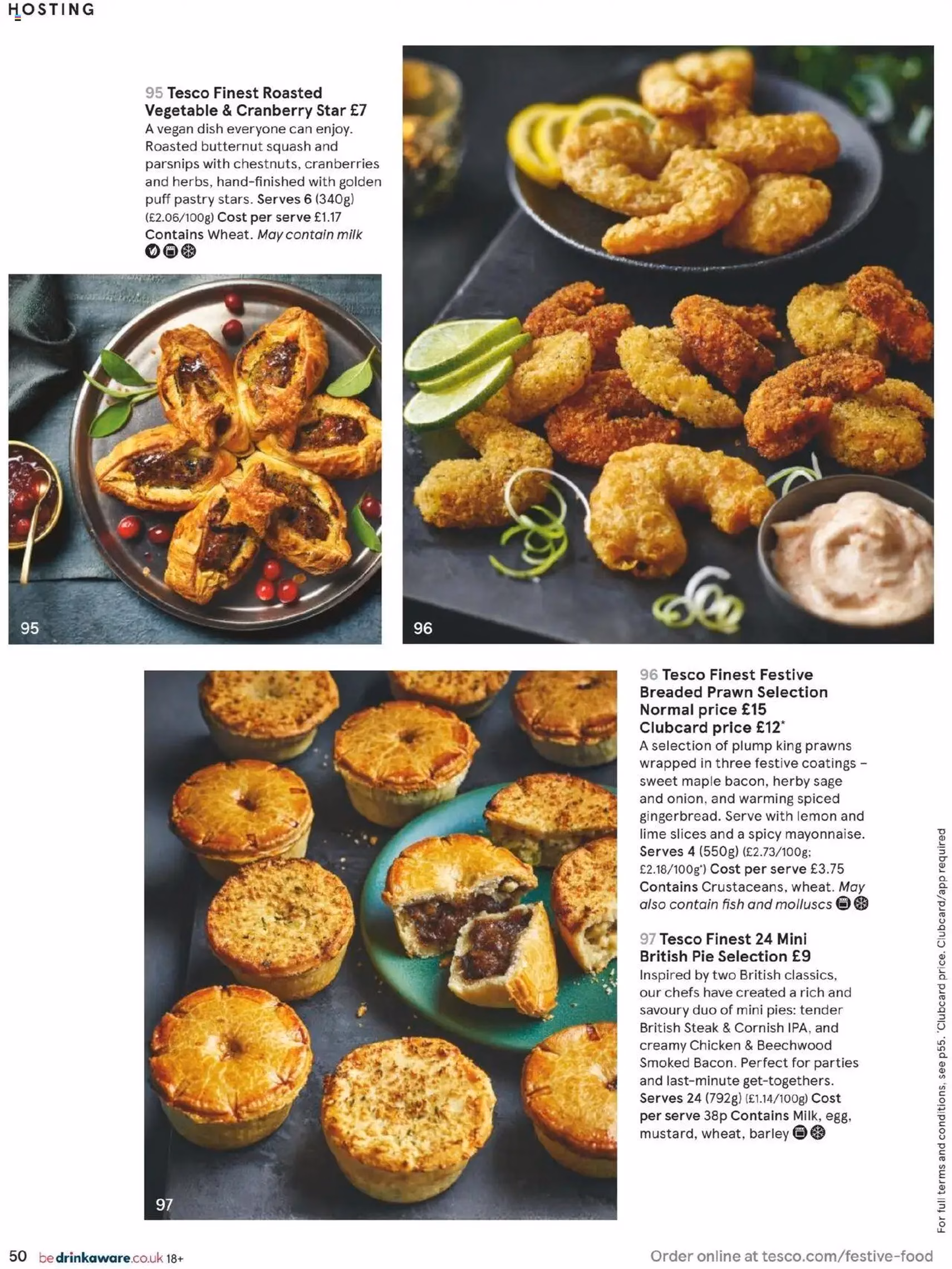 Tesco - Festive Food to Order brochure 2025 - valid flyer from 01/10/2025, page 50 of 56