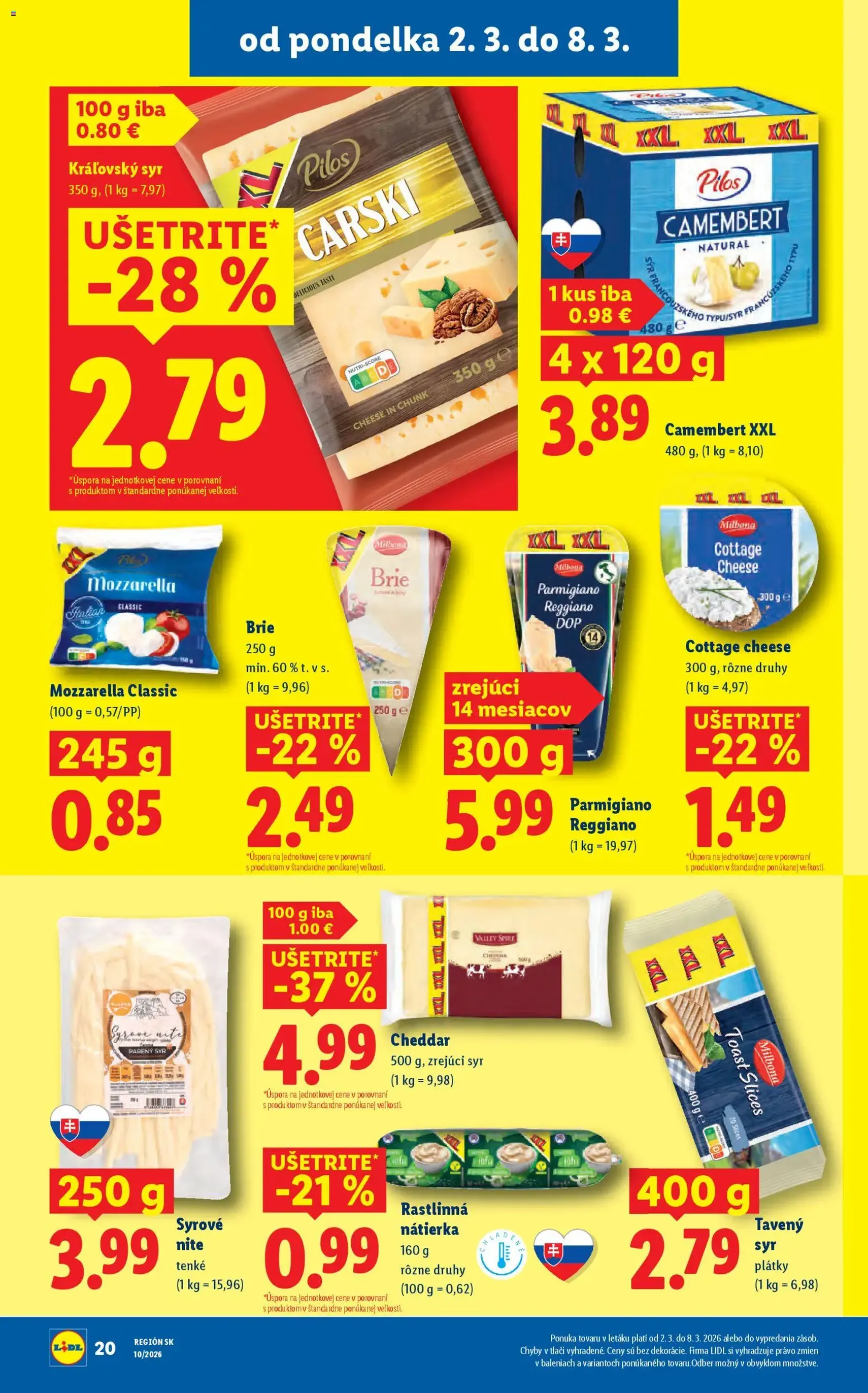 Lidl leták - platný leták od 02.03.2026 strana 22 z 107