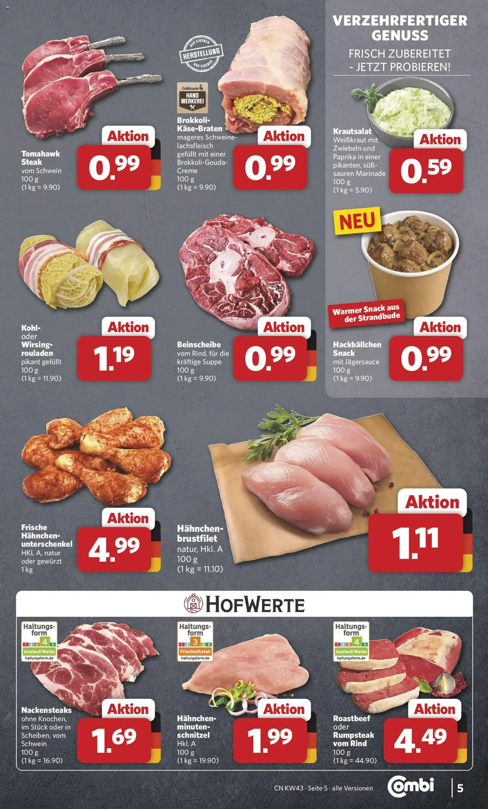Combi Prospekt - Gültiger Prospekt ab 19.10.2026, Seite 5 von insgesamt 29