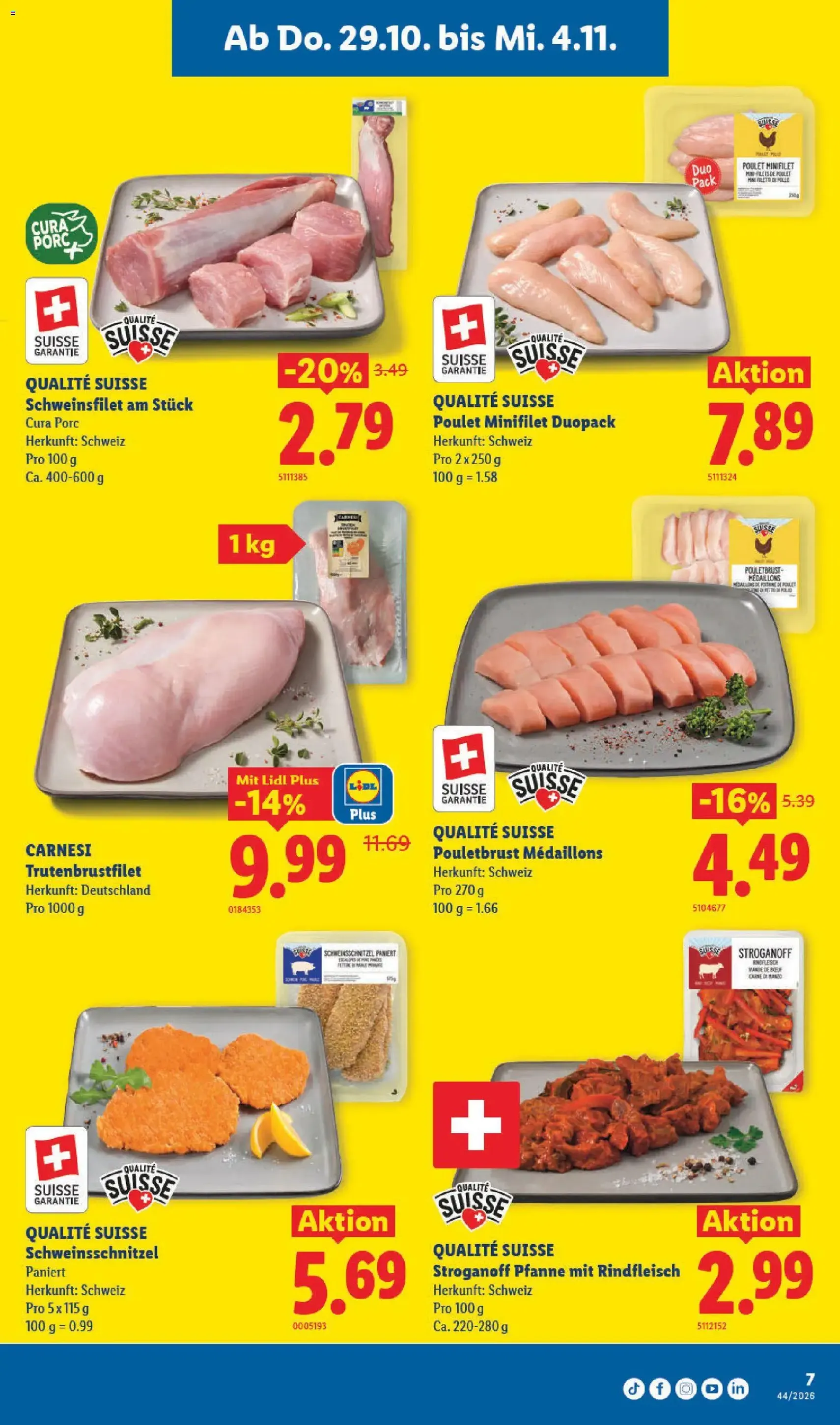 Lidl aktionen - Gültiger Prospekt ab 29.10.2026, Seite 9 von insgesamt 38
