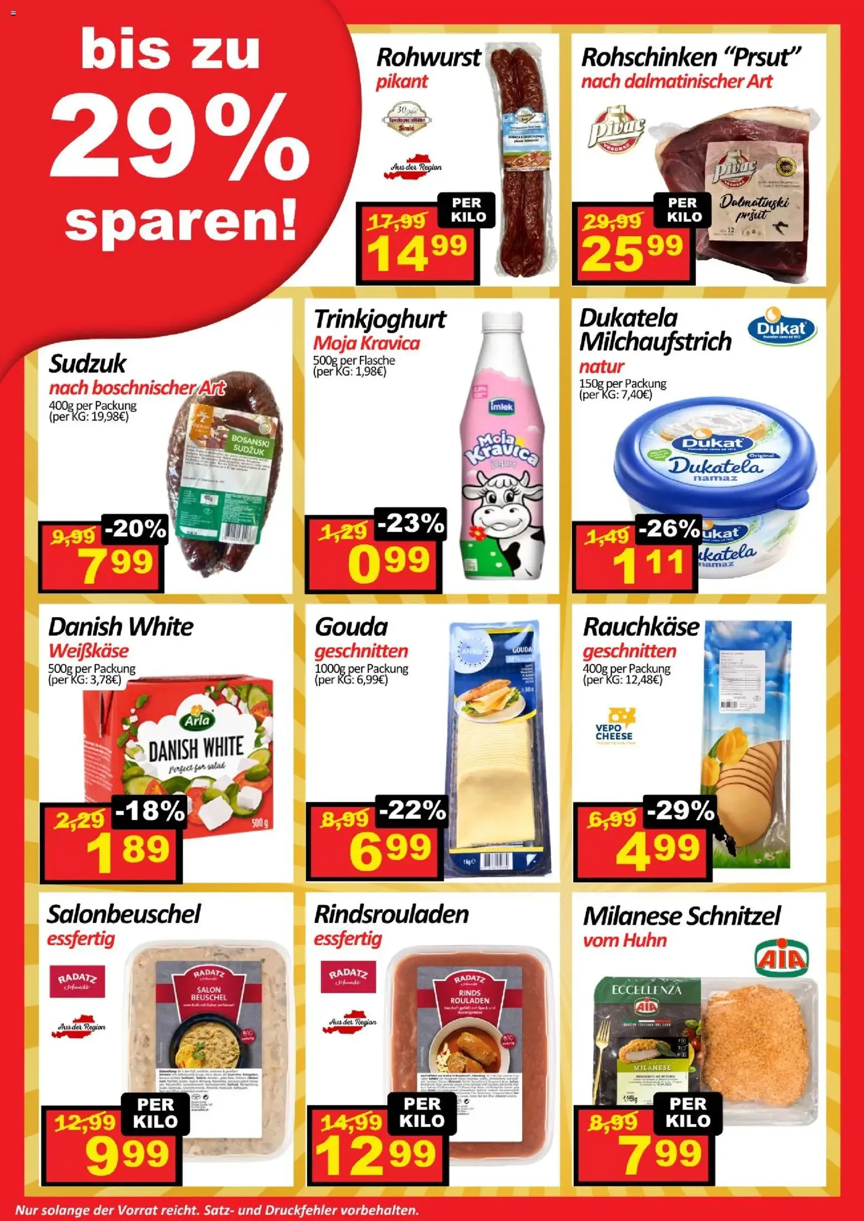 Wurstico Abholmarkt Flugblatt - Gültiger Prospekt ab 09.04.2026, Seite 3 von insgesamt 8