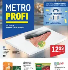 Metro angebote Profi - Prospekt Vorschau gültig ab 18.09.2025