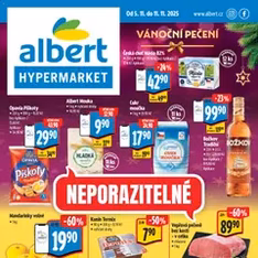 Albert leták - Hypermarket - náhled letáku platný od 05.11.2025