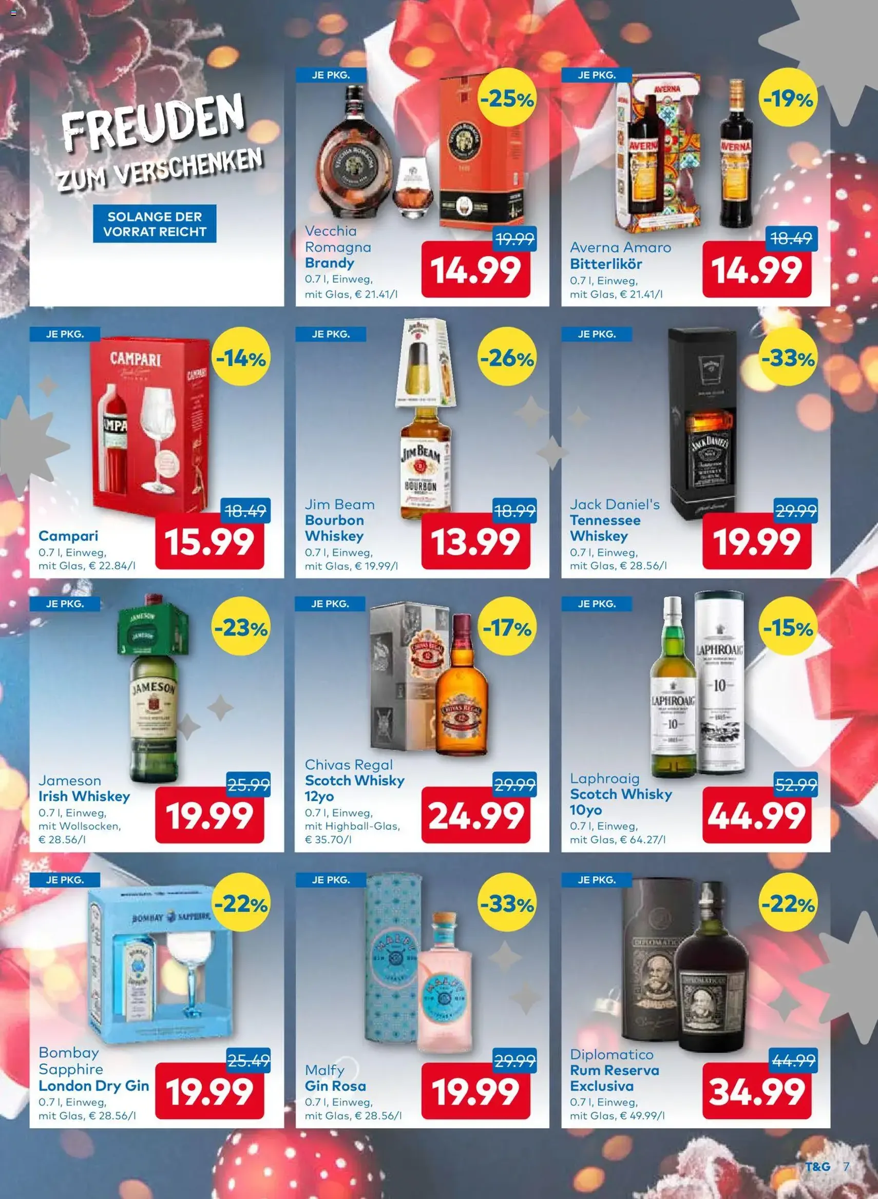 T&G Flugblatt - Gültiger Prospekt ab 04.12.2025, Seite 7 von insgesamt 8