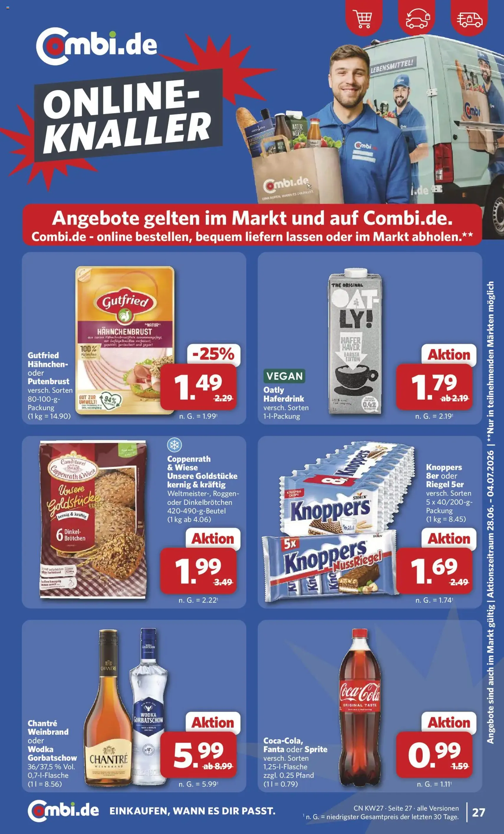 Combi Prospekt - Gültiger Prospekt ab 29.06.2026, Seite 27 von insgesamt 35