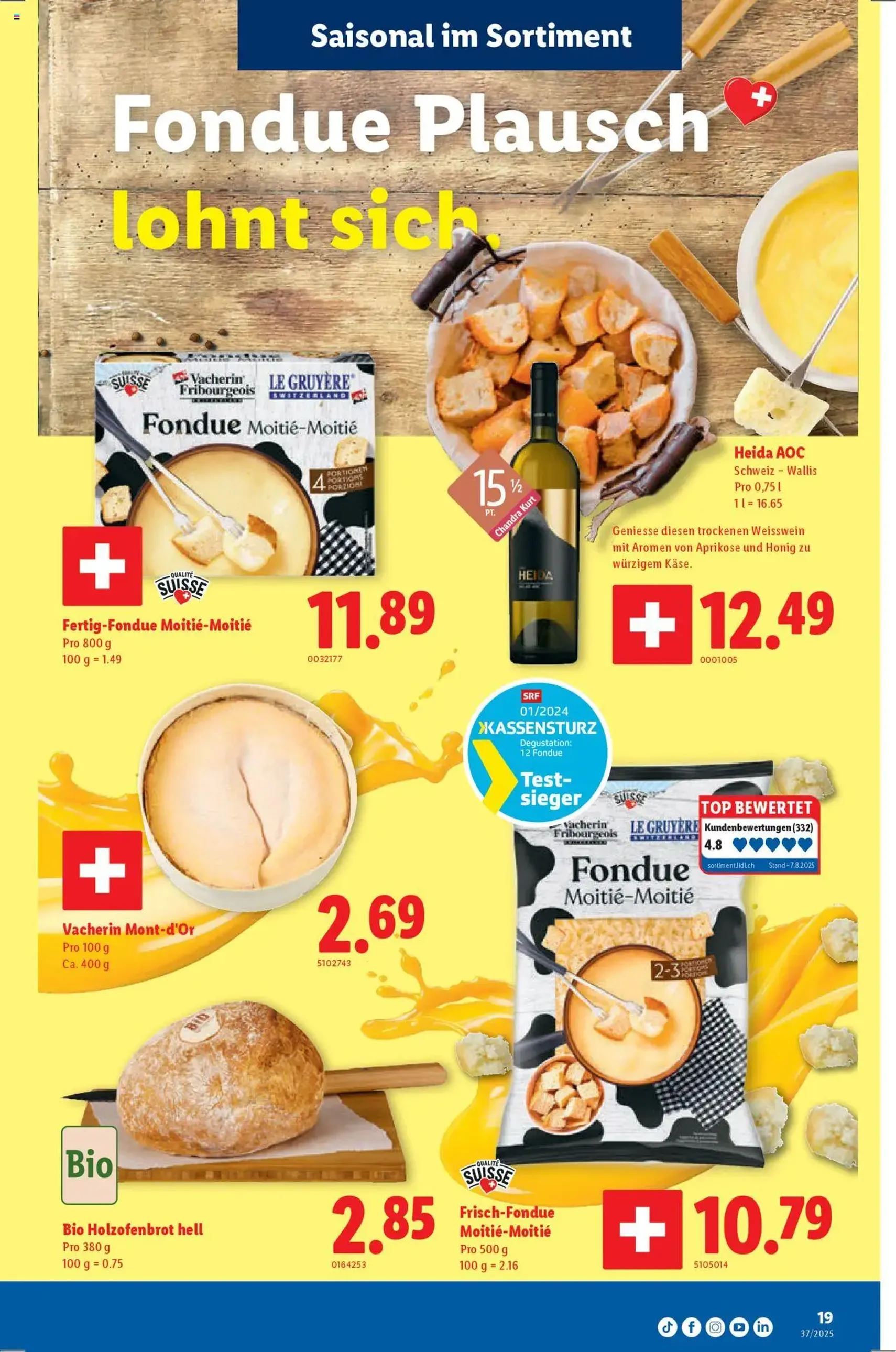 Lidl Aktionen - Gültiger Prospekt ab 11.09.2025, Seite 19 von insgesamt 40 Lidl Aktionen - Gültiger Prospekt ab 11.09.2025, Seite 19 von insgesamt 40