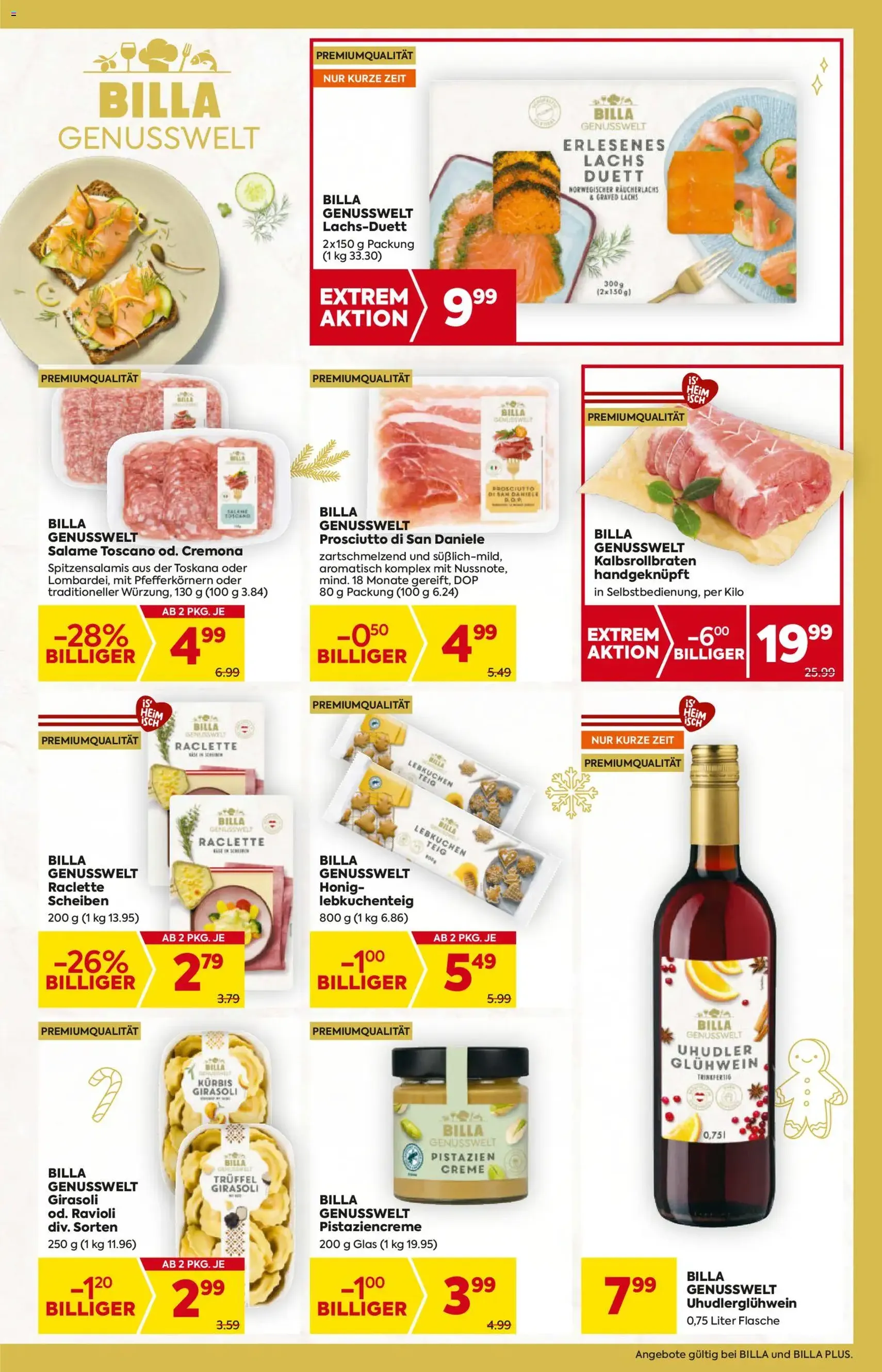 Billa Flugblatt - Gültiger Prospekt ab 27.11.2025, Seite 7 von insgesamt 20
