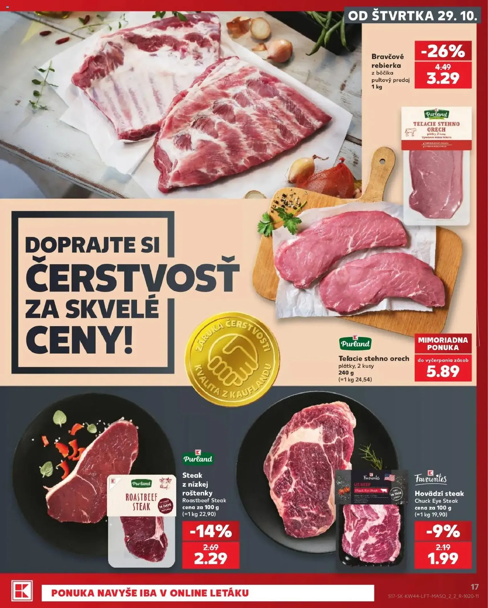 Kaufland leták - platný leták od 29.10.2026 strana 17 z 78