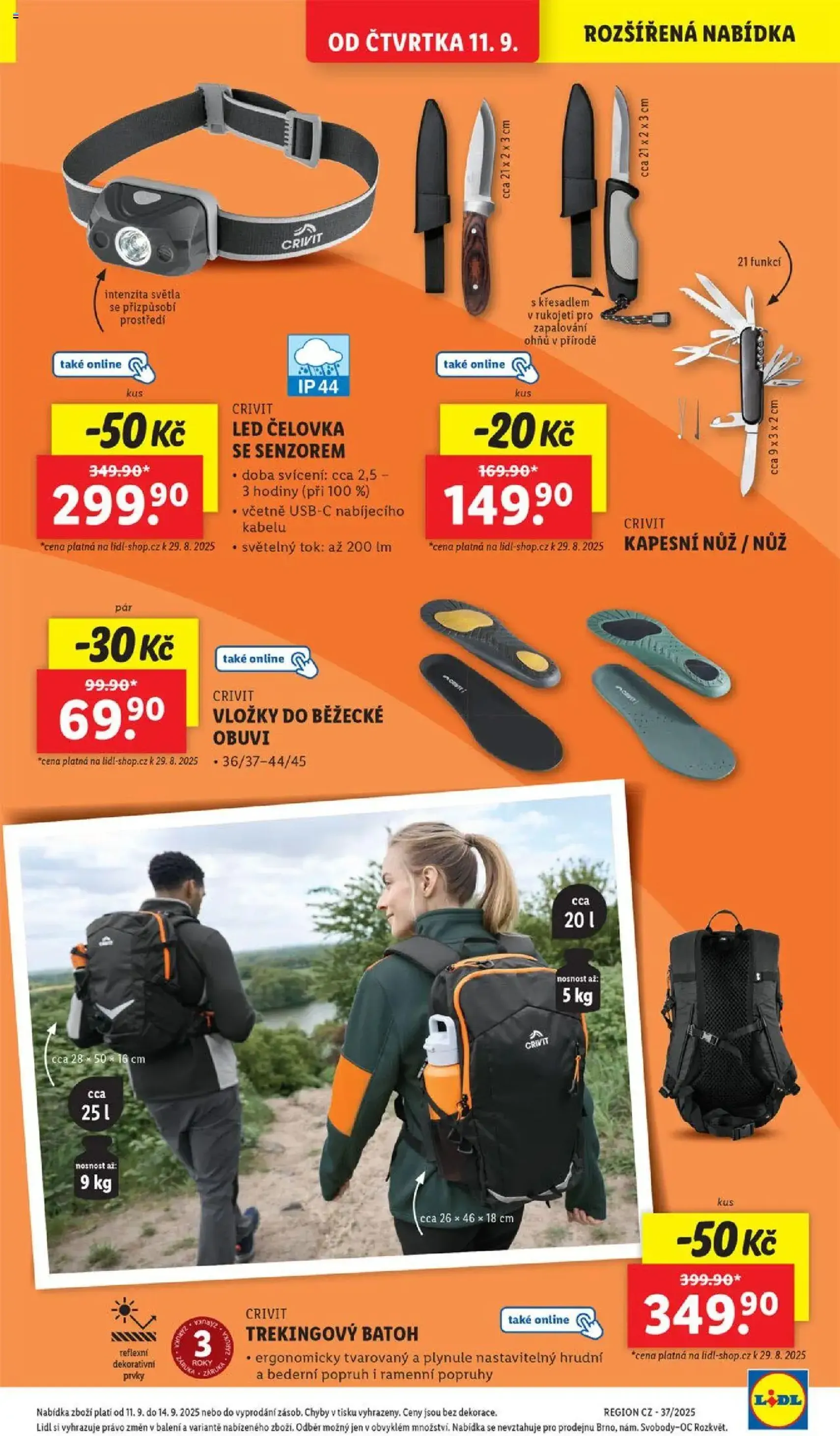 Lidl leták - platný leták od 11.09.2025 strana 37 z 51 Lidl leták - platný leták od 11.09.2025 strana 37 z 51