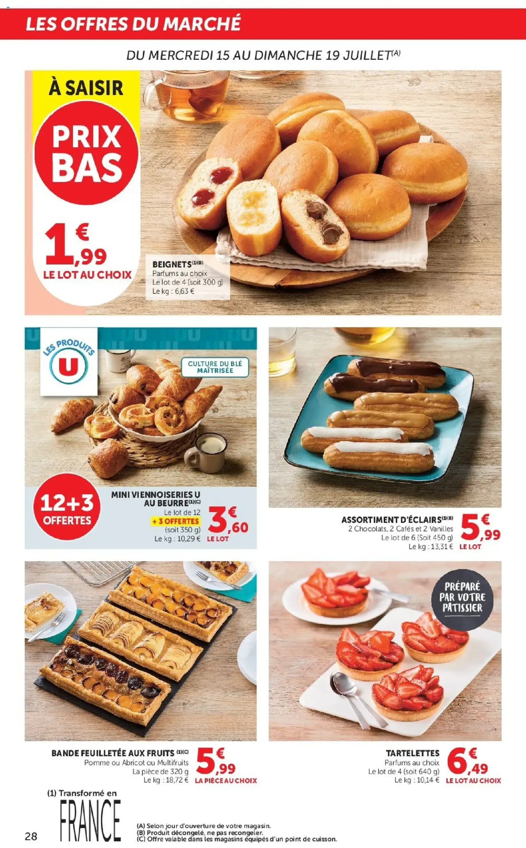 Super U catalogue - brochure valable à partir du 15/07/2026, page 28 sur 32