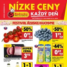Biedronka leták - náhľad letáku platný od 21.08.2025