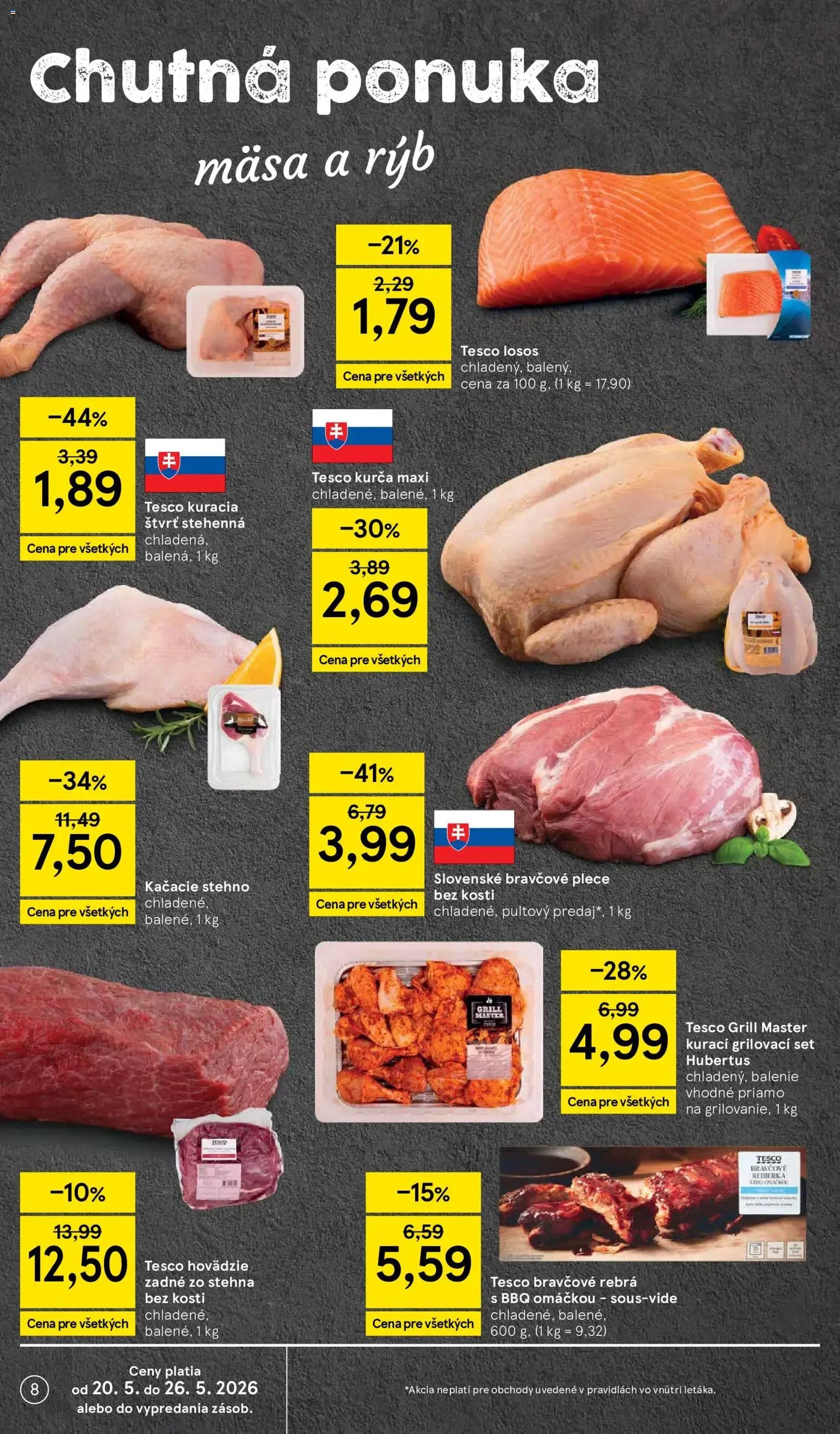 Tesco Hypermarket - leták - platný leták od 20.05.2026 strana 8 z 49