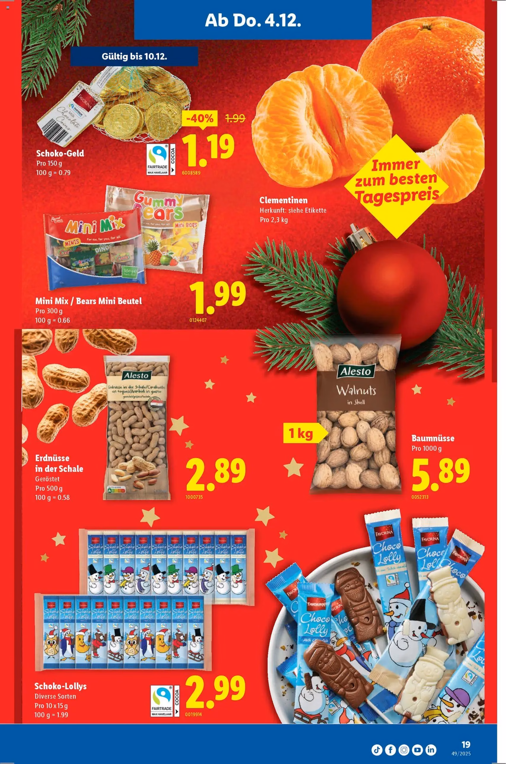 Lidl Aktionen - Gültiger Prospekt ab 04.12.2025, Seite 19 von insgesamt 32