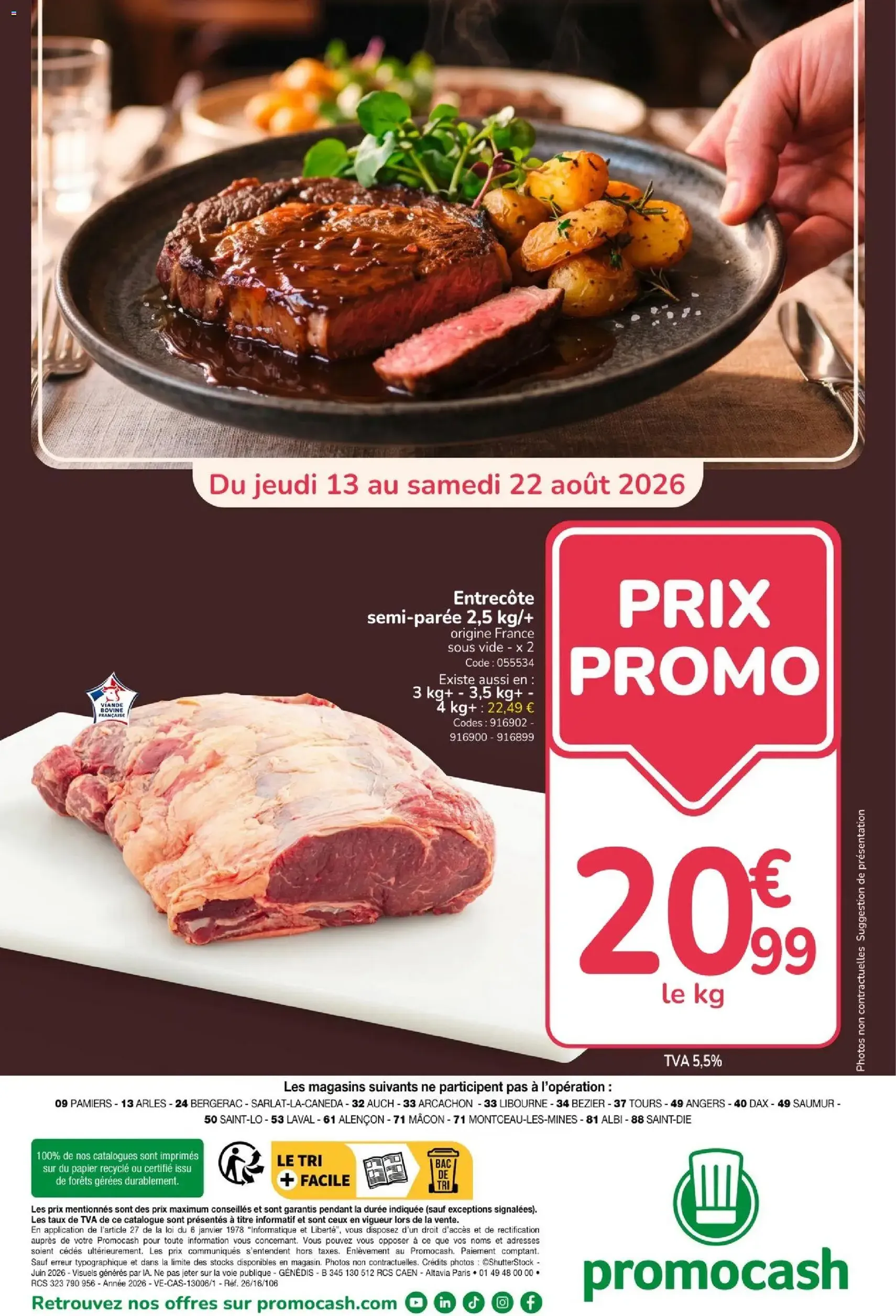 Promocash catalogue - brochure valable à partir du 13/08/2026, page 24 sur 24