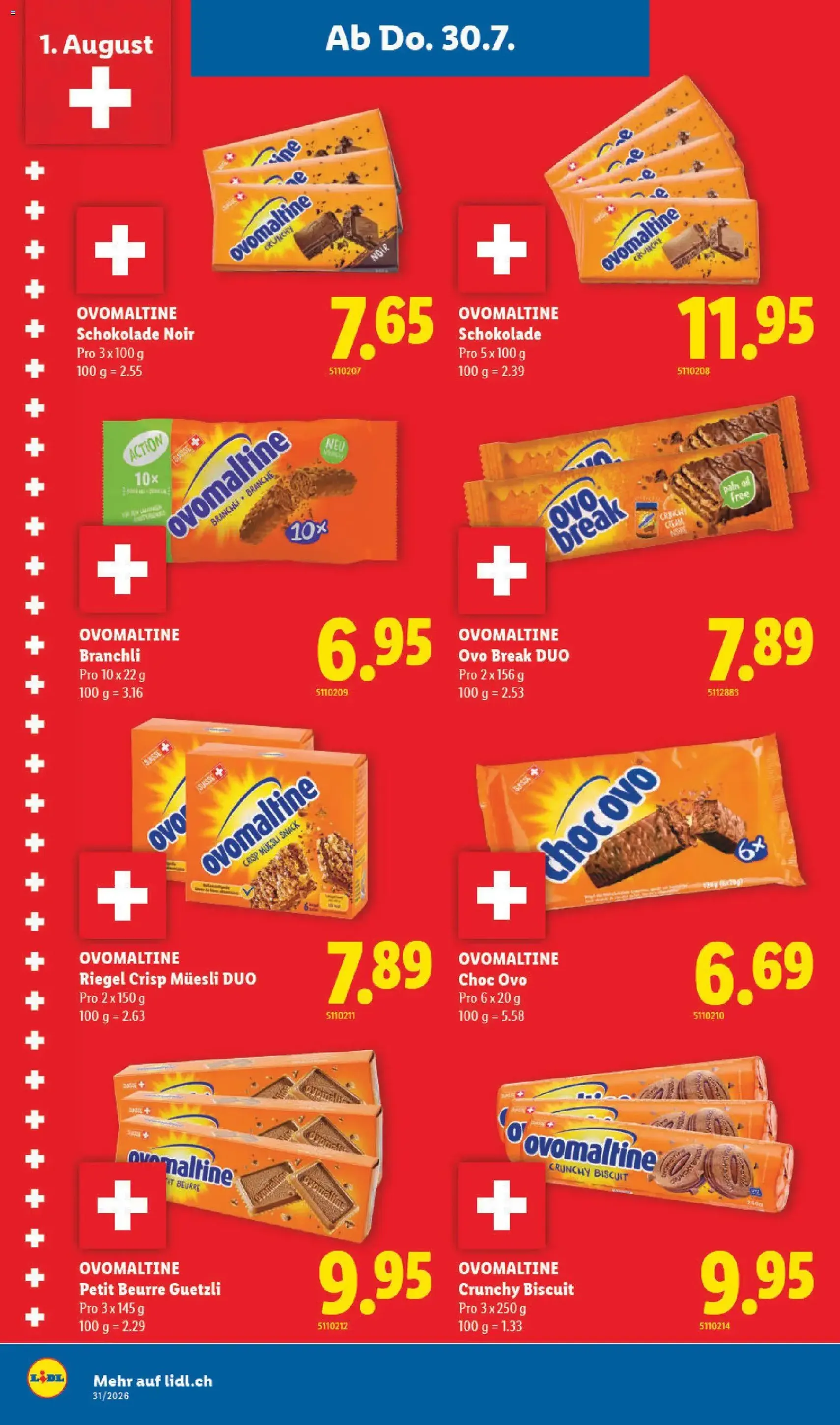 Lidl aktionen - Gültiger Prospekt ab 30.07.2026, Seite 14 von insgesamt 34