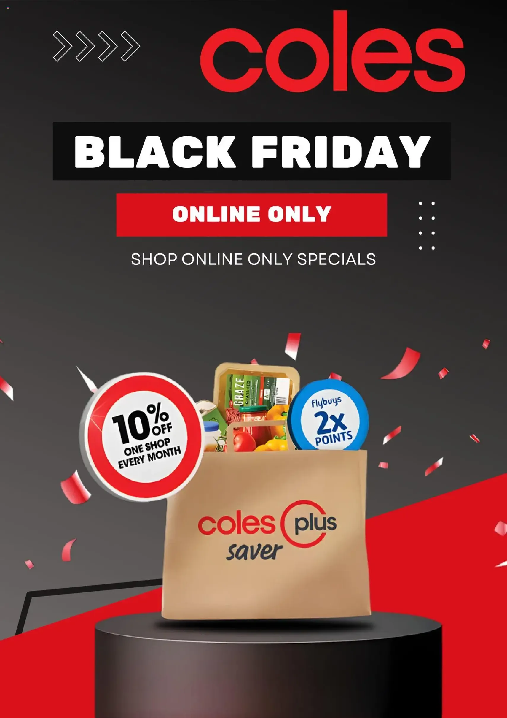 Coles Black Friday - valid flyer from 11/11/2025, page 1 of 5