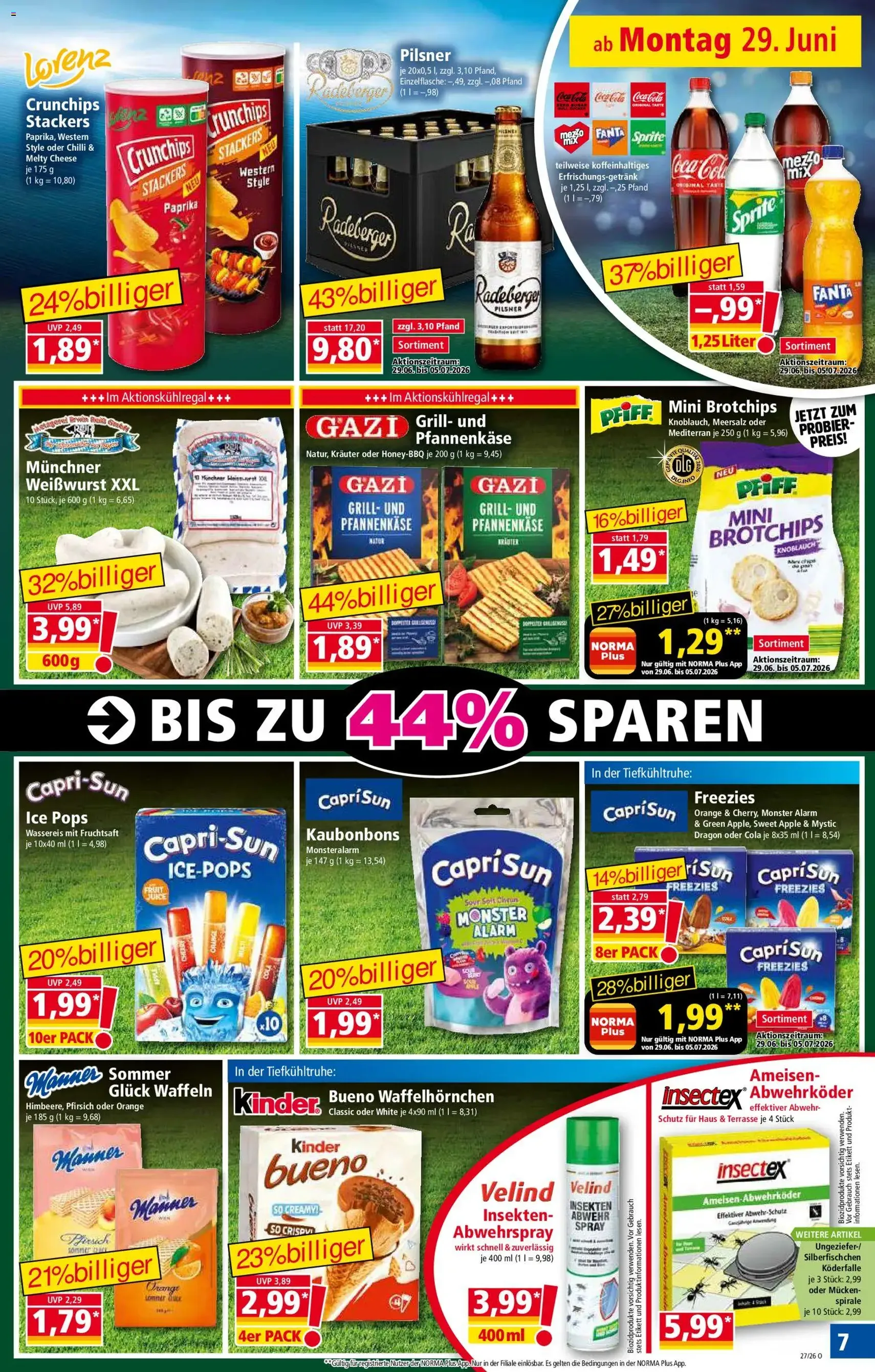 Norma Prospekt - Gültiger Prospekt ab 29.06.2026, Seite 7 von insgesamt 19