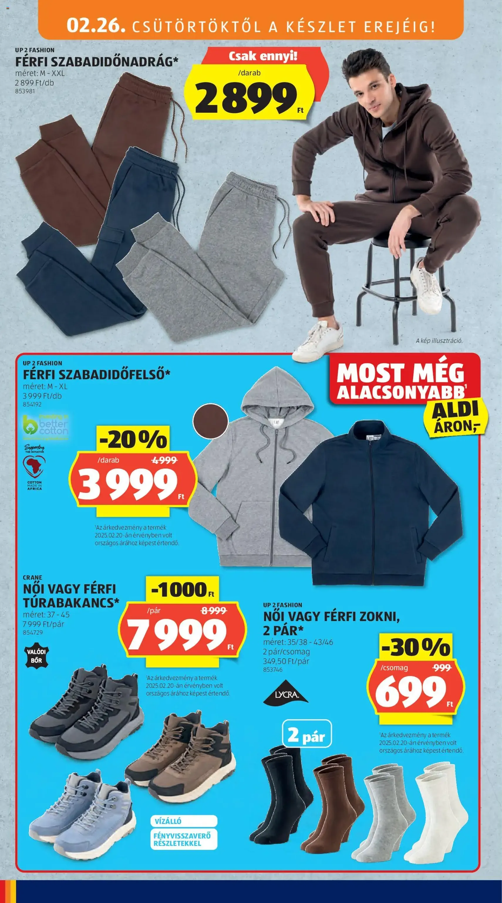 Aldi Akciós újság - 2026.02.26. érvényes szórólap 18 oldal 52 oldalból