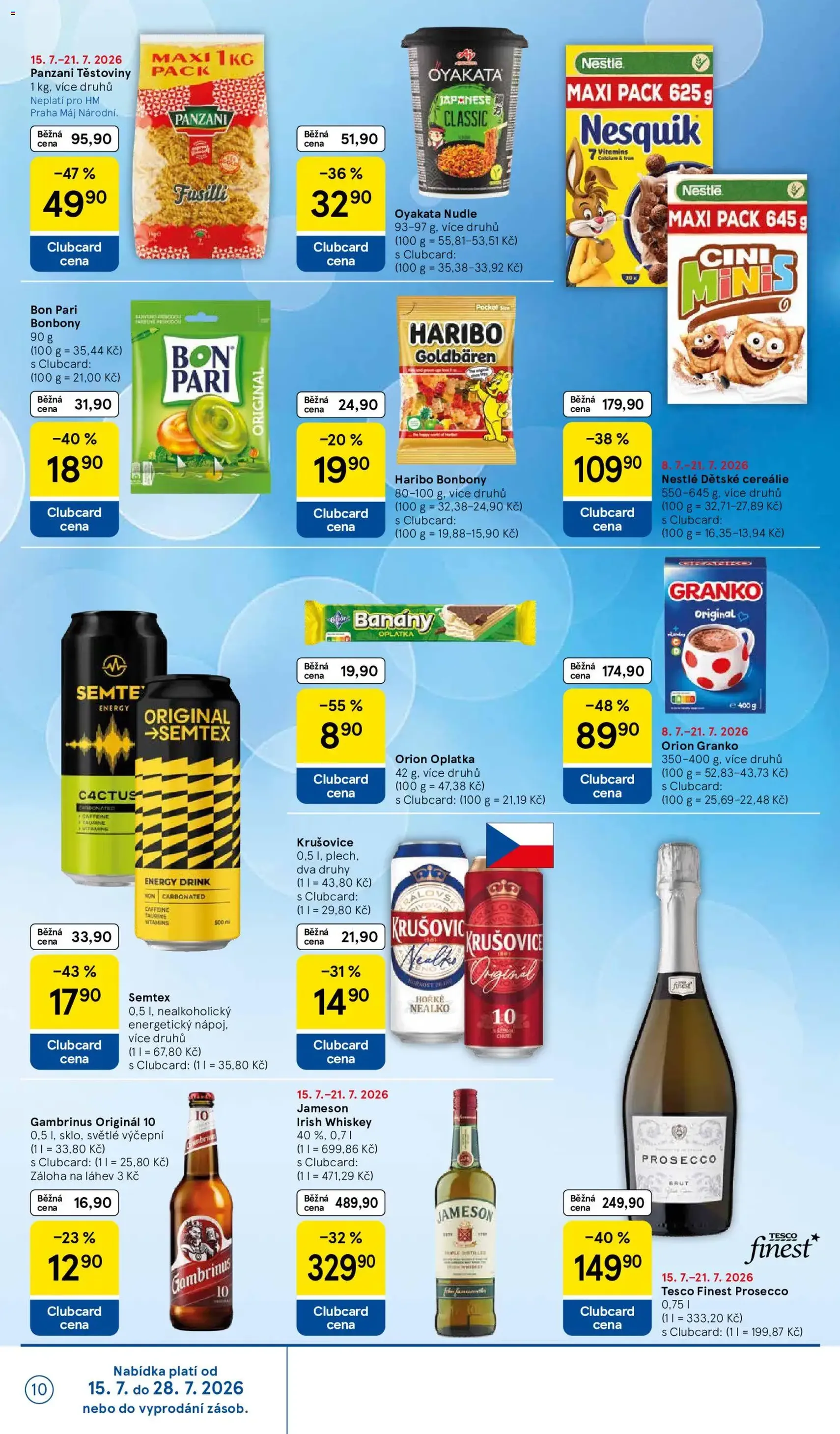Tesco leták - Hypermarket - platný leták od 15.07.2026 strana 10 z 36