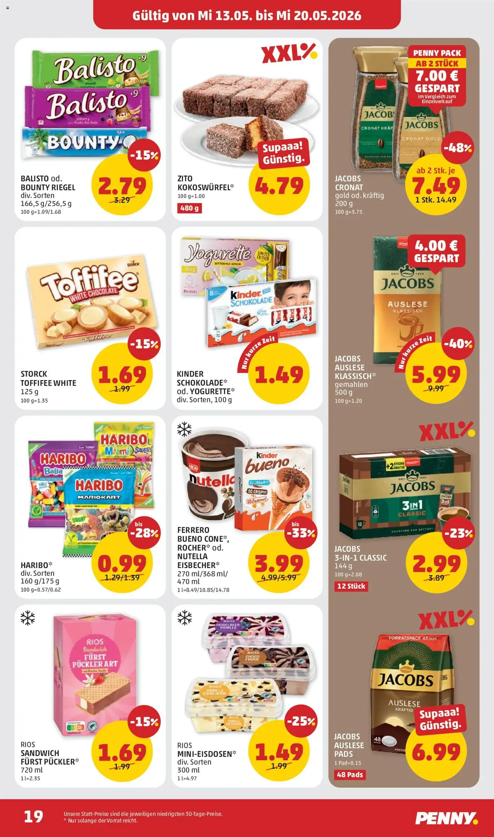 Penny Markt Flugblatt - Gültiger Prospekt ab 13.05.2026, Seite 19 von insgesamt 32