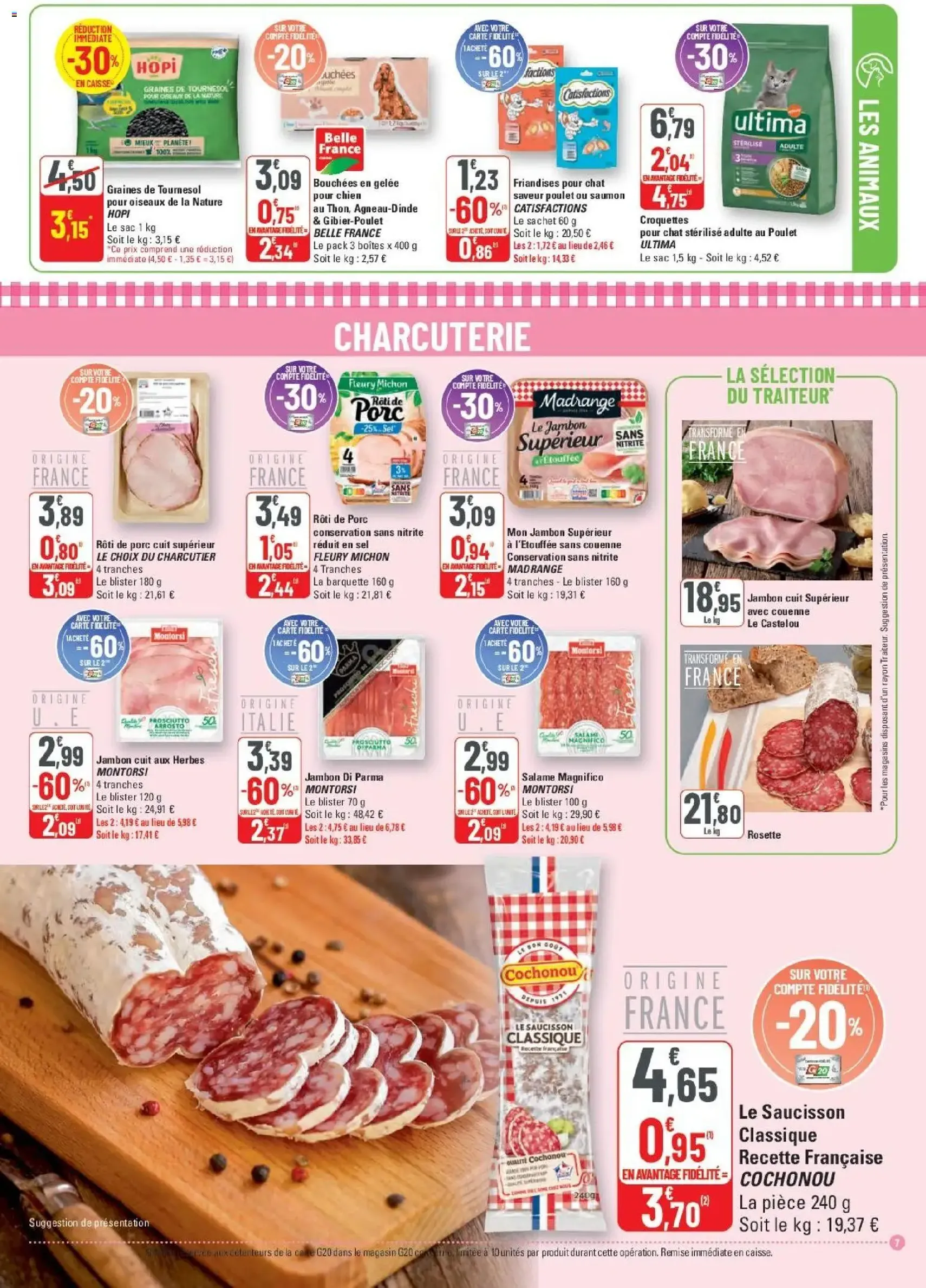 G20 Supermarchés catalogue - brochure valable à partir du 05/11/2025, page 7 sur 20