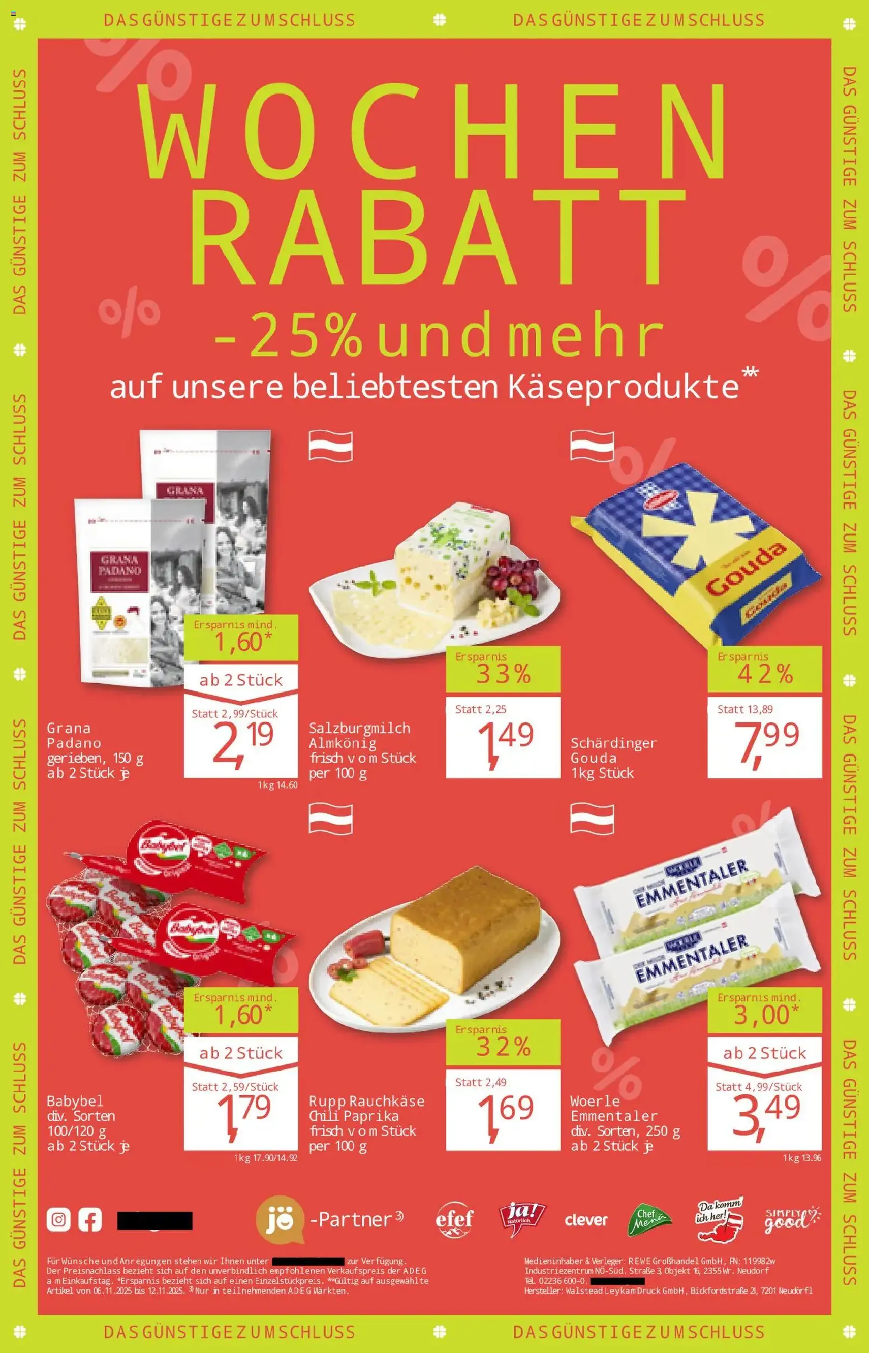 ADEG Flugblatt - Gültiger Prospekt ab 06.11.2025, Seite 12 von insgesamt 12