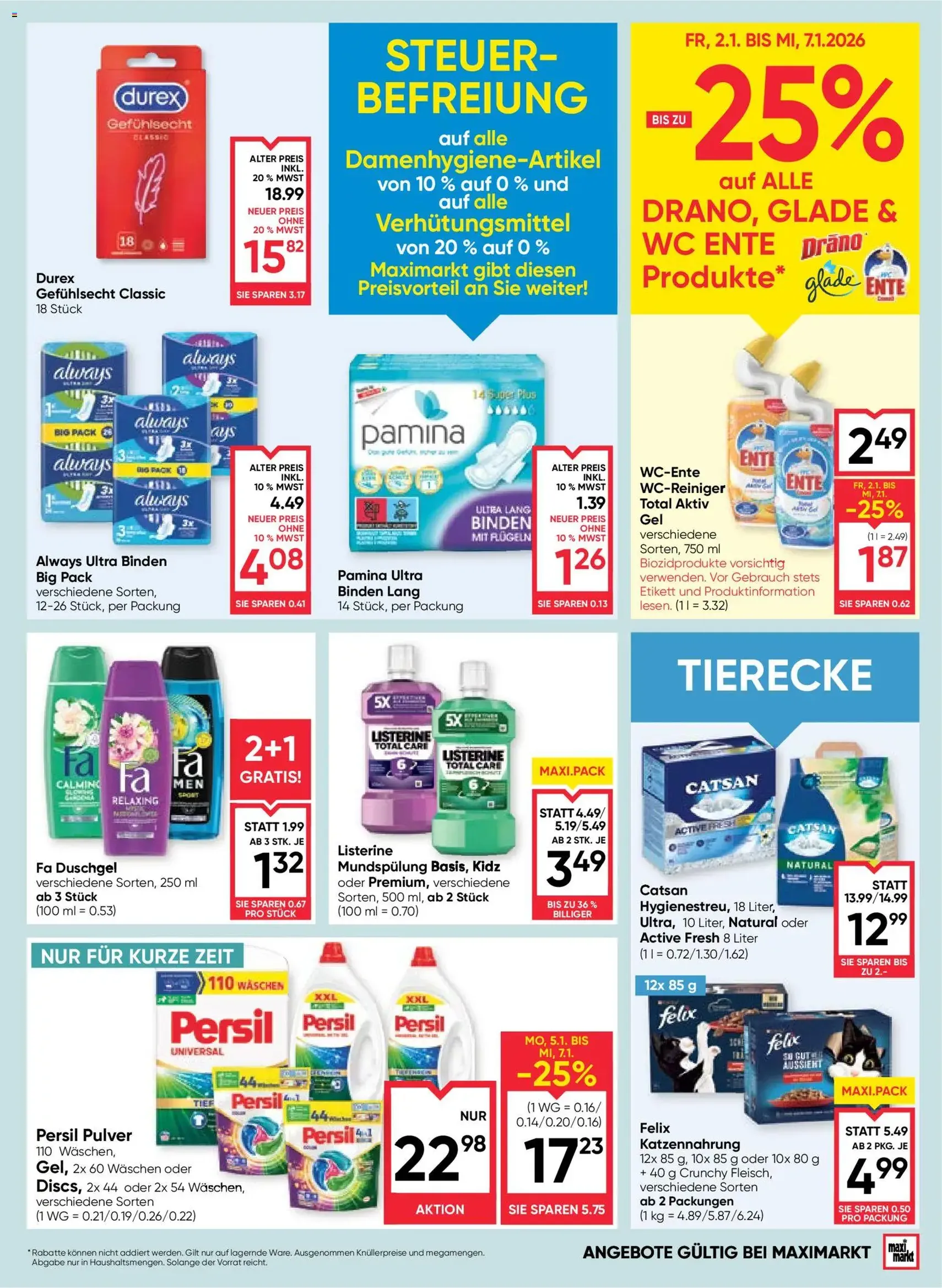Maximarkt Flugblatt - Gültiger Prospekt ab 02.01.2026, Seite 17 von insgesamt 24