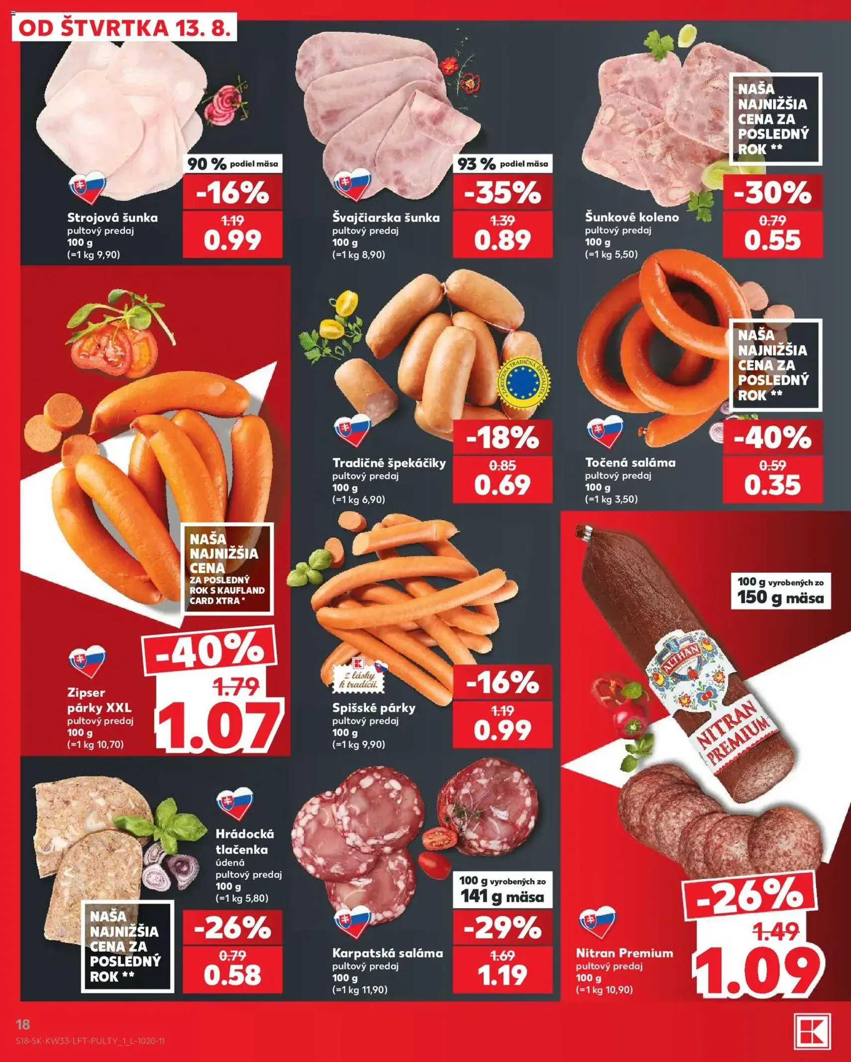 Kaufland leták - platný leták od 13.08.2026 strana 18 z 80
