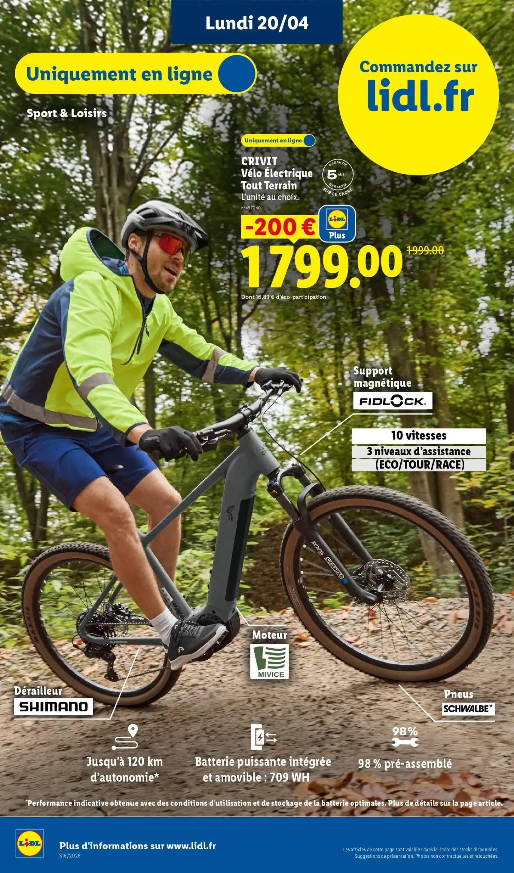 LIDL catalogue - brochure valable à partir du 16/04/2026, page 56 sur 67