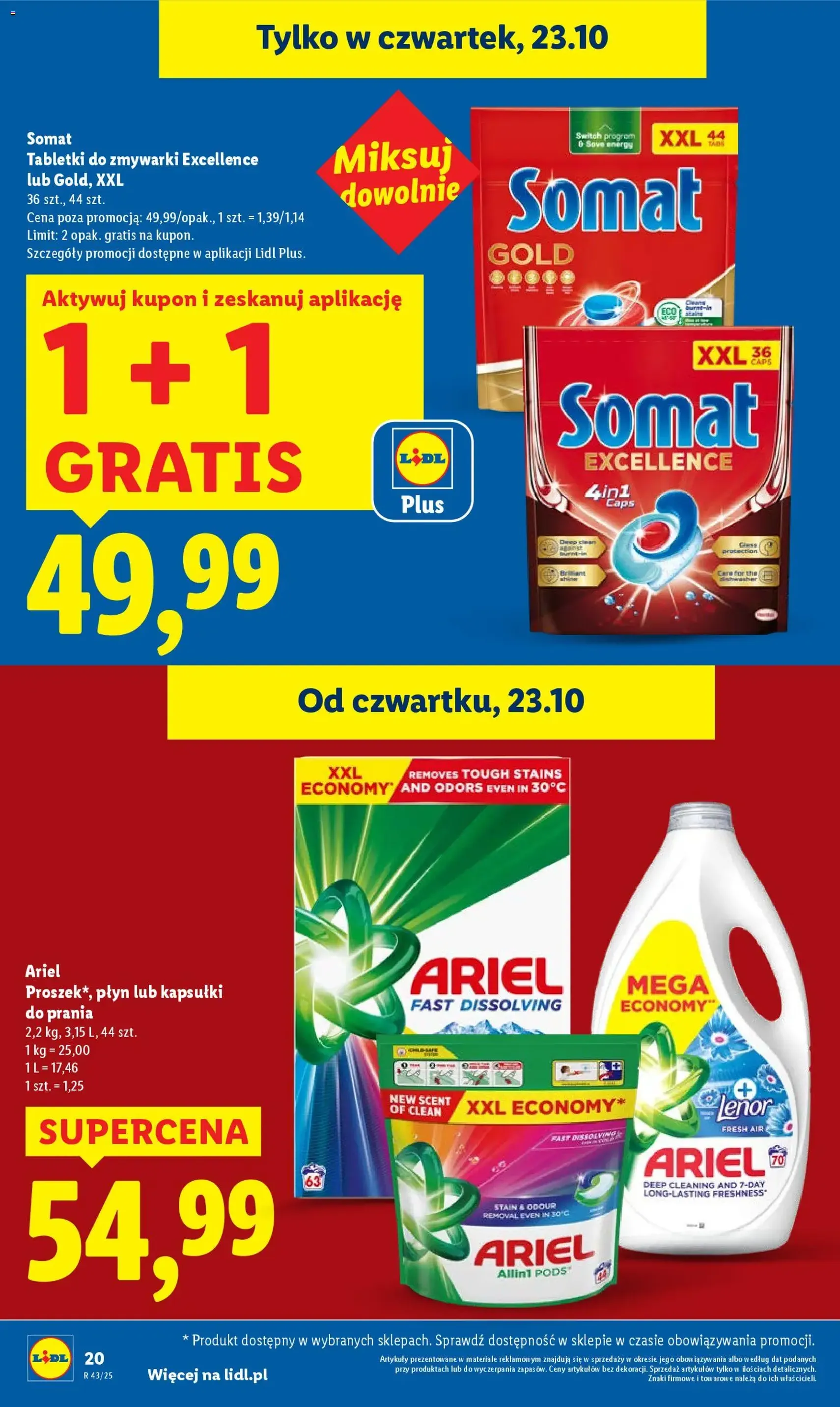 Lidl Gazetka - ważny gazetka od 23.10.2025 strona 20 z 68 Lidl Gazetka - ważny gazetka od 23.10.2025 strona 20 z 68