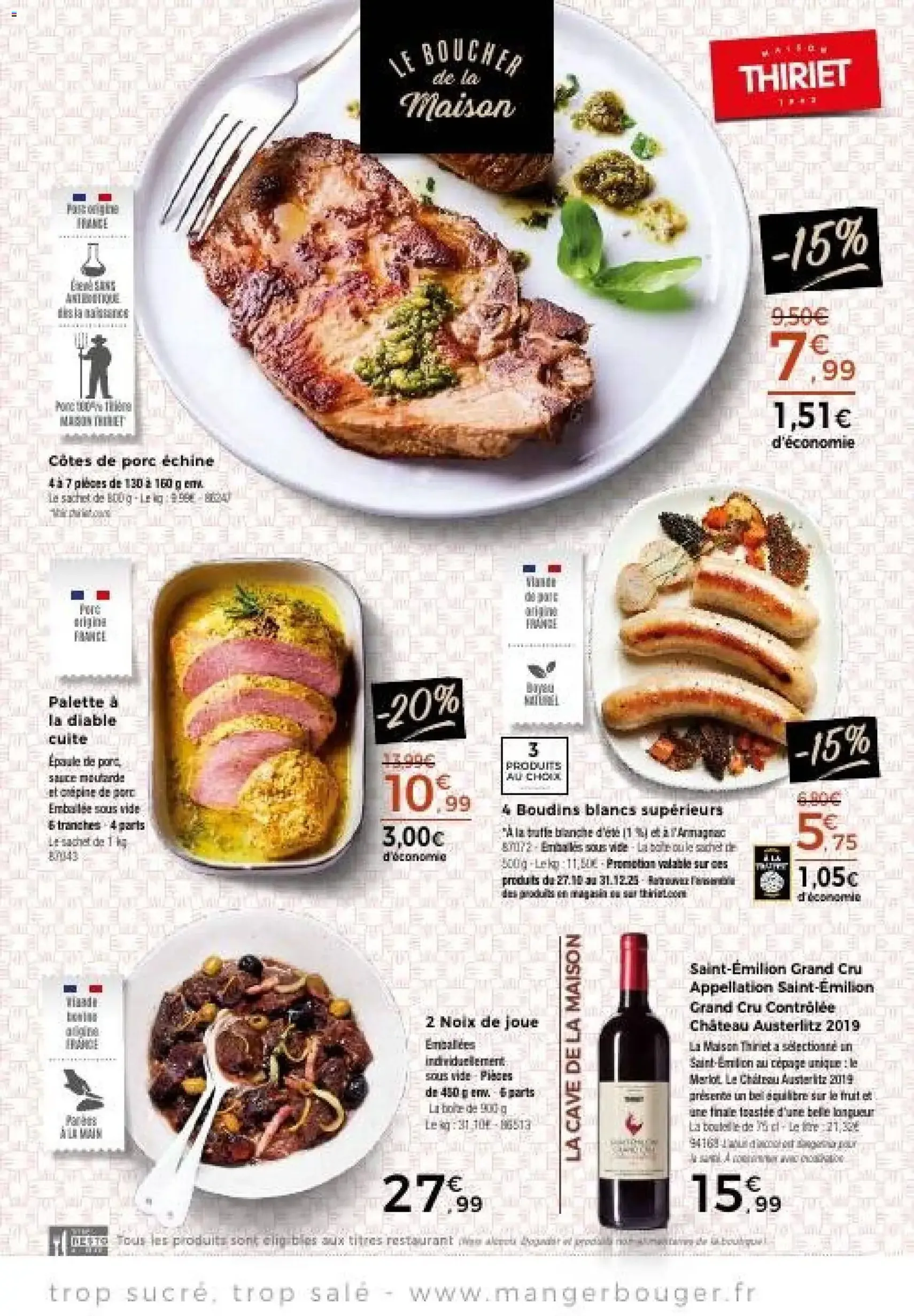 Thiriet catalogue - brochure valable à partir du 27/10/2025, page 13 sur 16 Thiriet catalogue - brochure valable à partir du 27/10/2025, page 13 sur 16