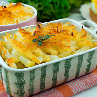 Recipe preview Homemade Creamy Potato Gem Oven Bake