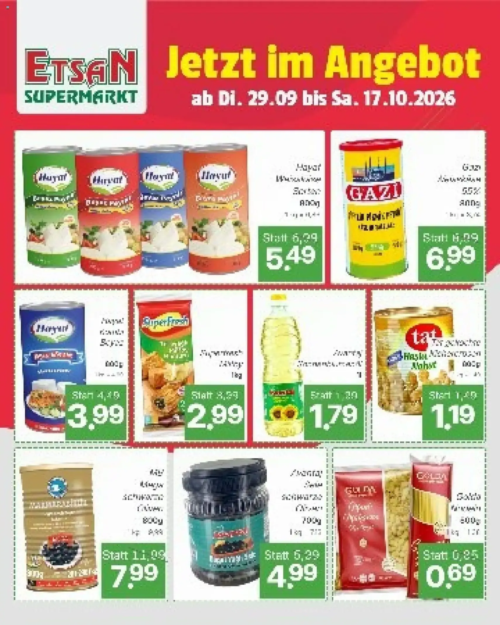 ETSAN Flugblatt - Gültiger Prospekt ab 08.10.2026, Seite 3 von insgesamt 9