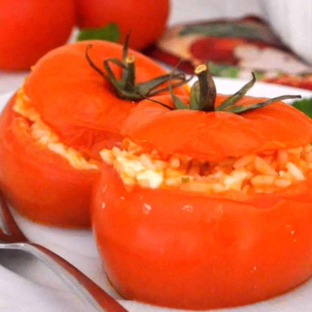 Pomodori ripieni di riso ricetta