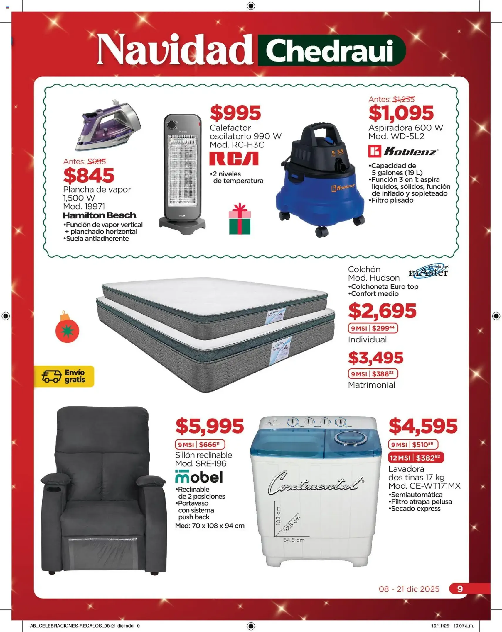 Chedraui folleto - folleto válido desde 08/12/2025 página 9 de 16