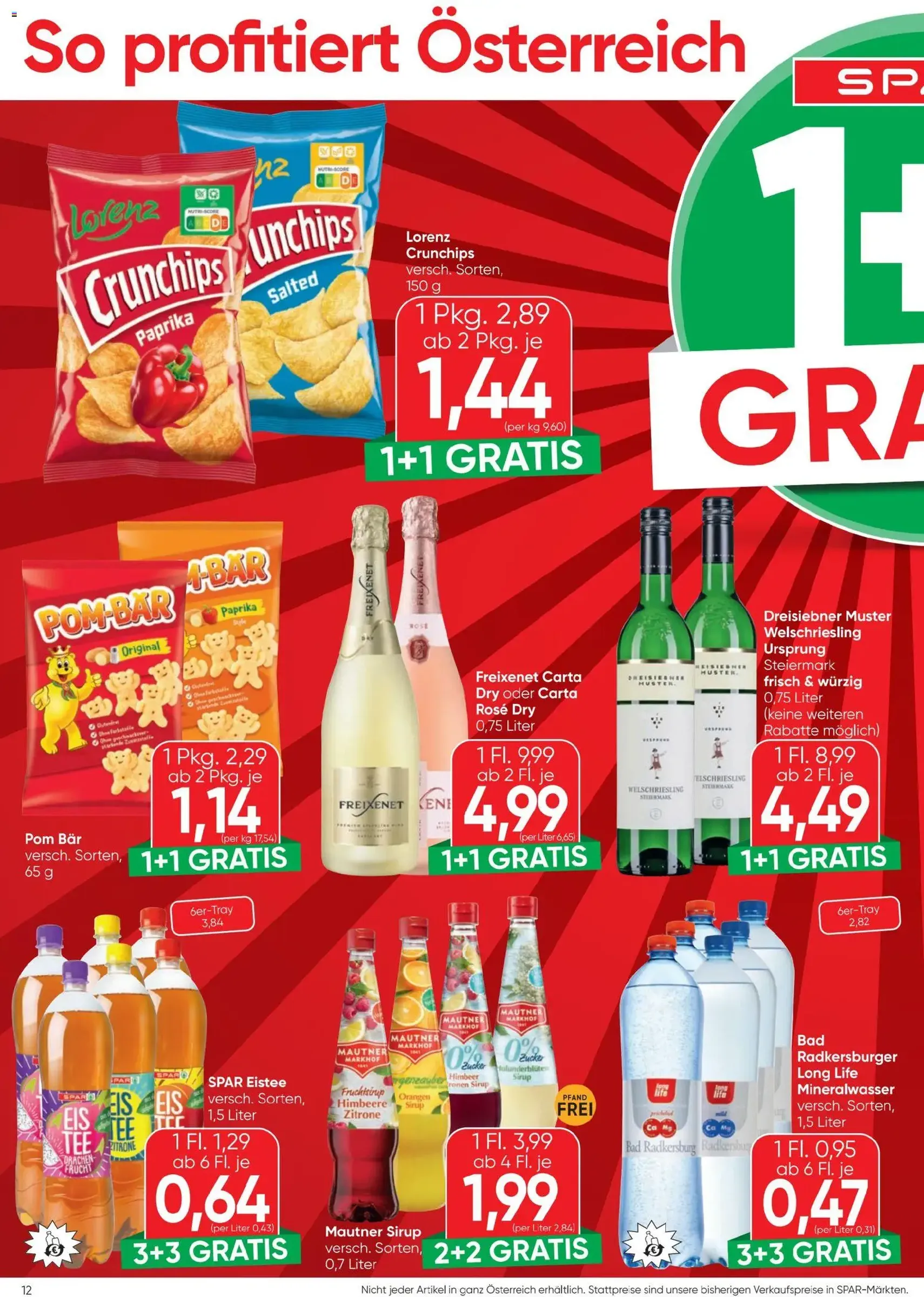 Spar Flugblatt - Gültiger Prospekt ab 12.02.2026, Seite 12 von insgesamt 20