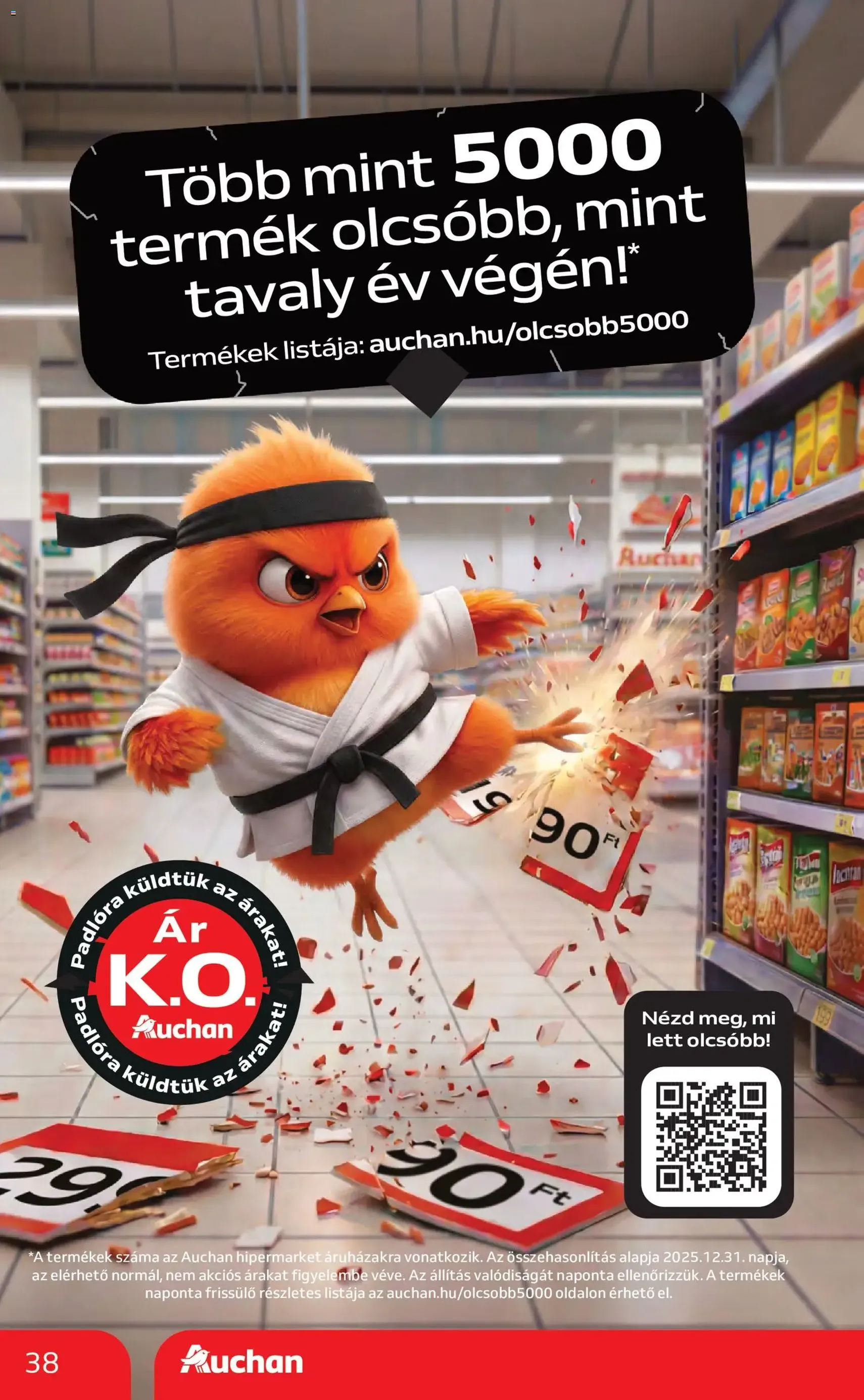 Auchan akciós újság - 2026.06.04. érvényes szórólap 38 oldal 57 oldalból