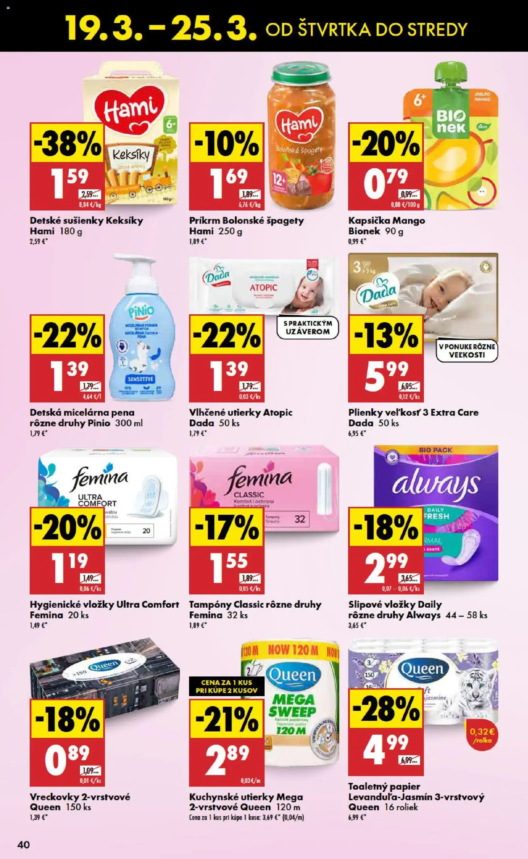Biedronka leták - platný leták od 19.03.2026 strana 40 z 48