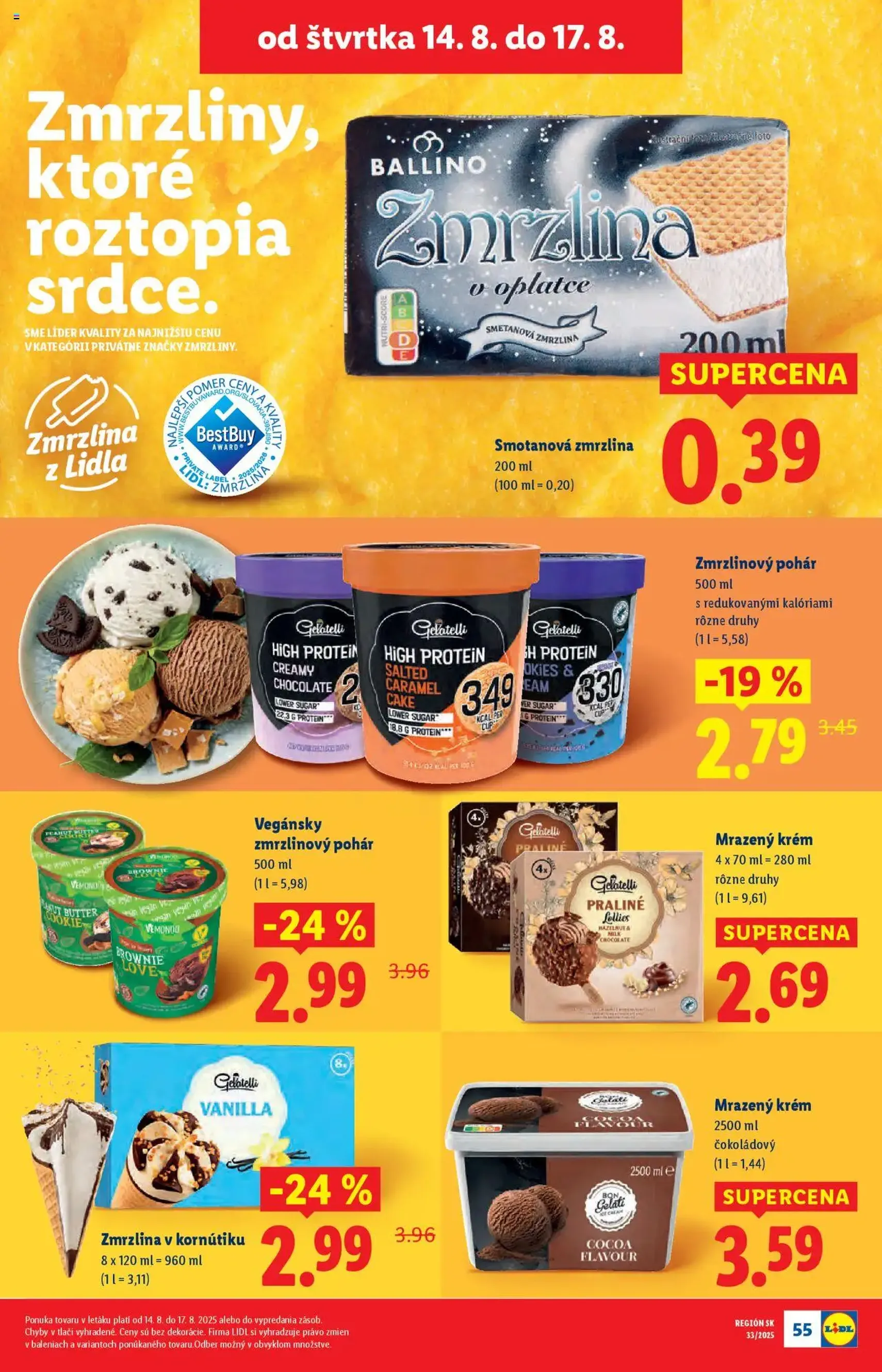 Lidl leták - platný leták od 11.08.2025 strana 61 z 93